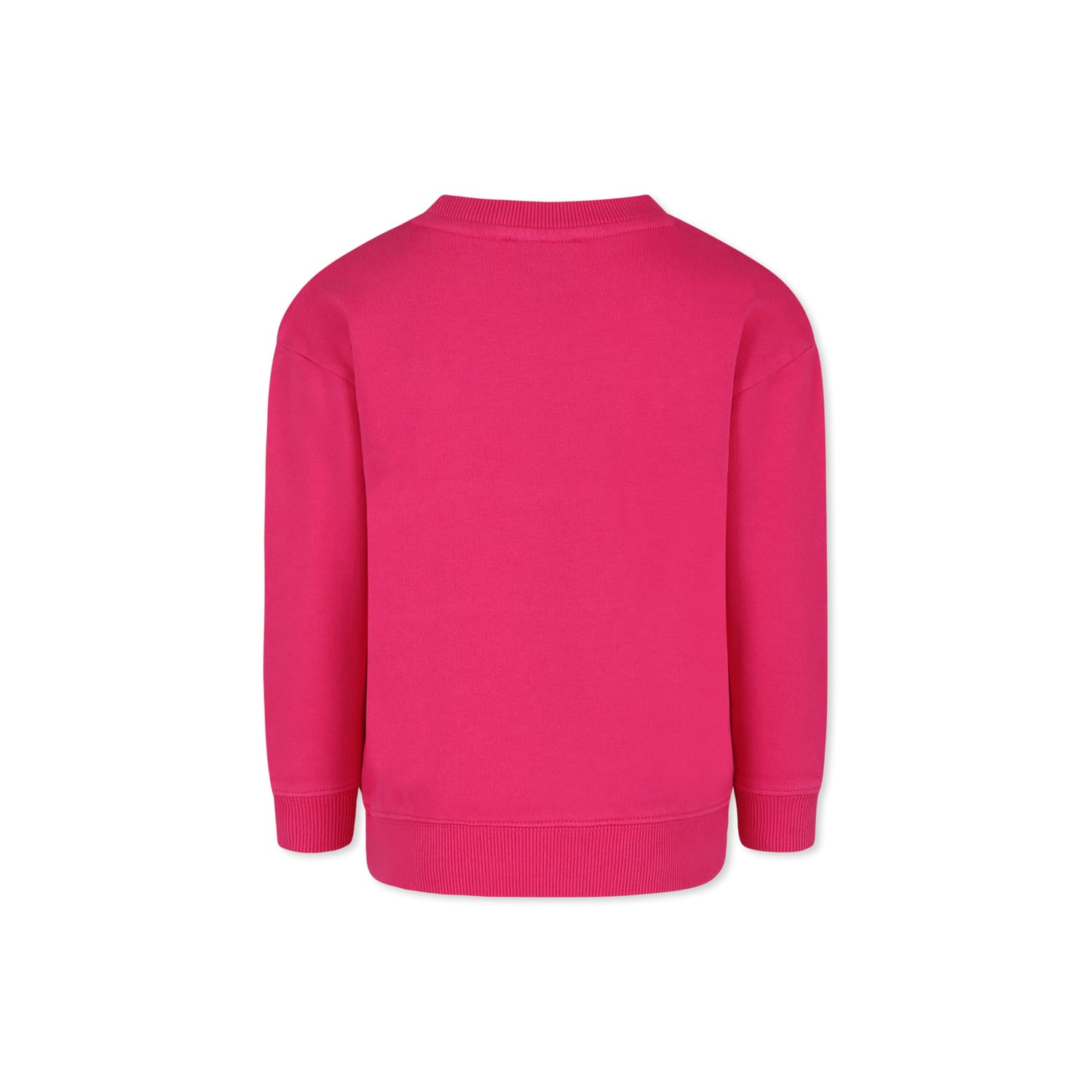 Marc Jacobs Fuchsia Sweatshirt For Girl With Logo In Fuchsia