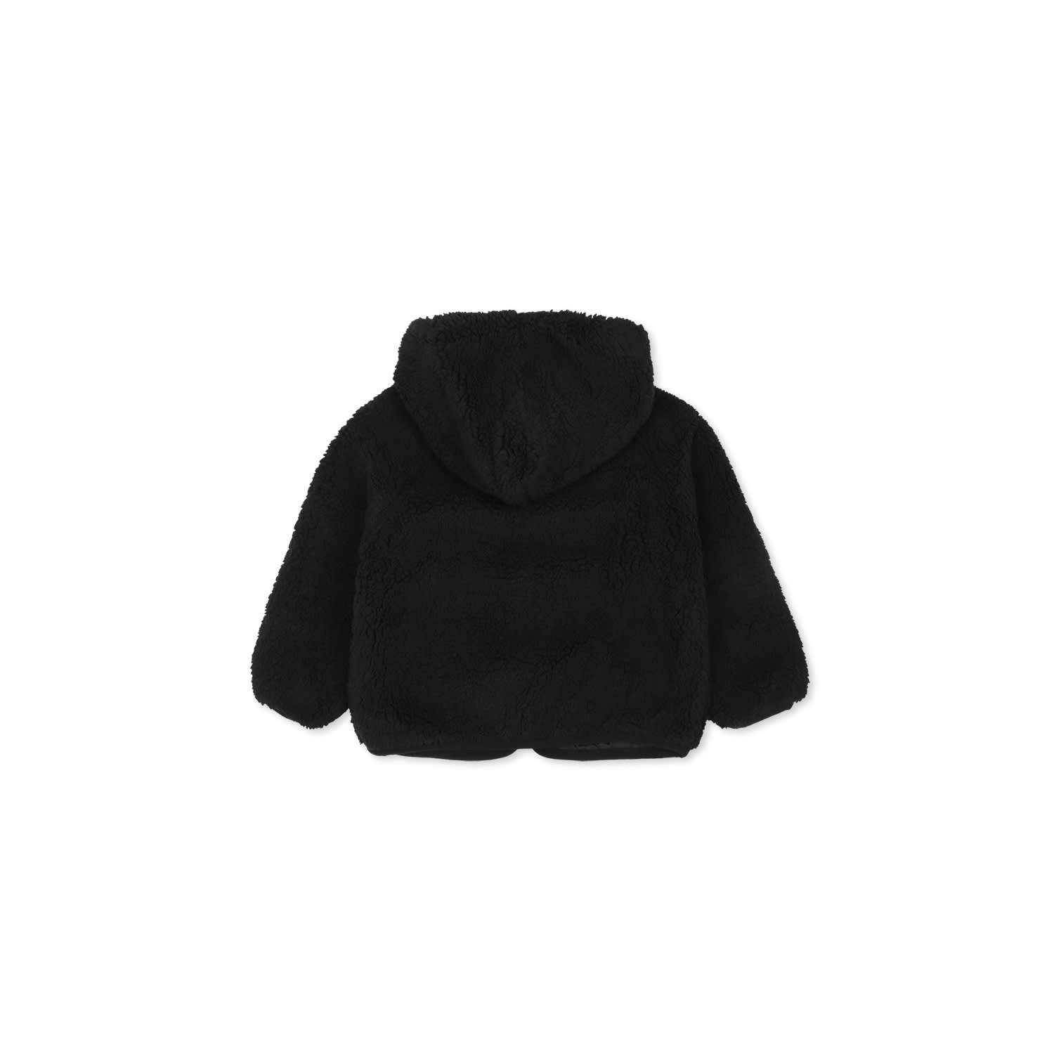 Shop Calvin Klein Black Fleece Jacket For Baby