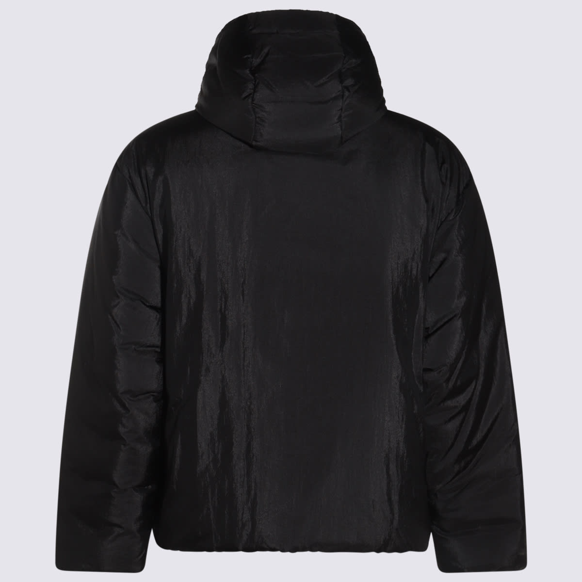 Shop Jil Sander Black Down Jacket