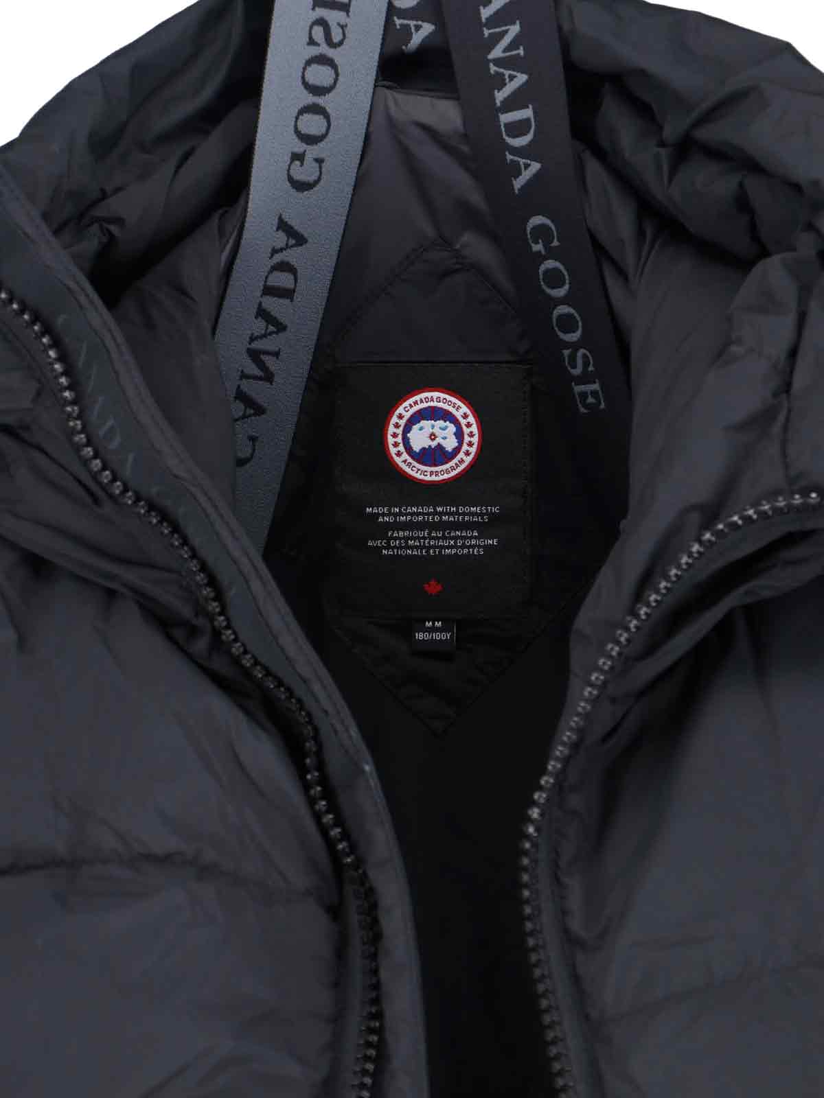 Canada Goose Crofton Down Jacket In Black