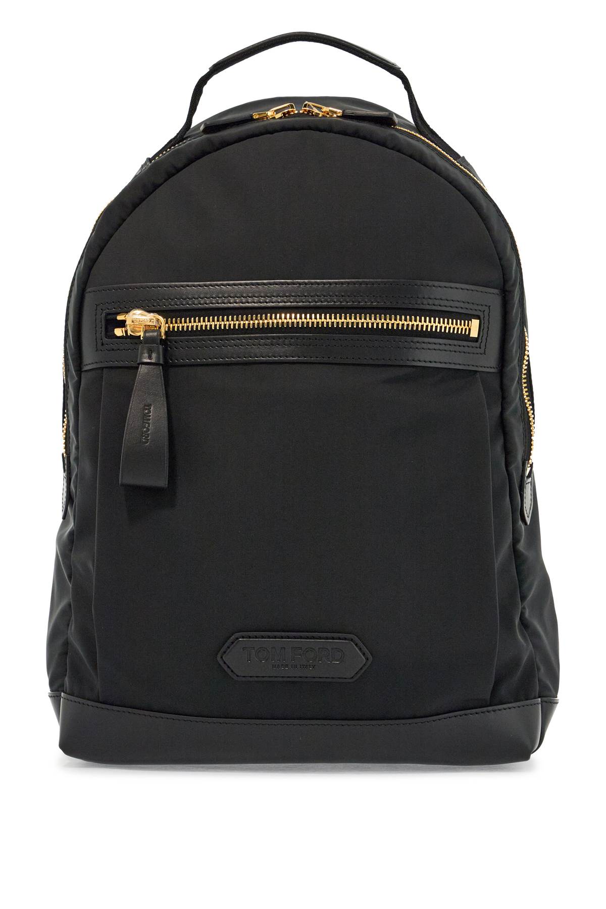 Logo-patch Zipped Backpack