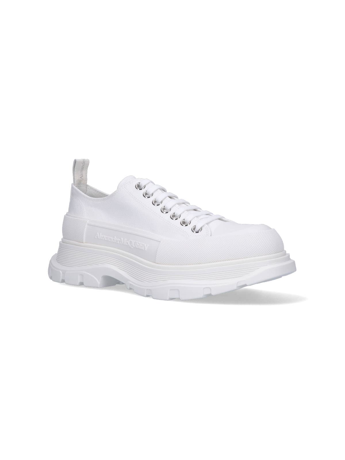 ALEXANDER MCQUEEN LACE UP TREAD SLICK