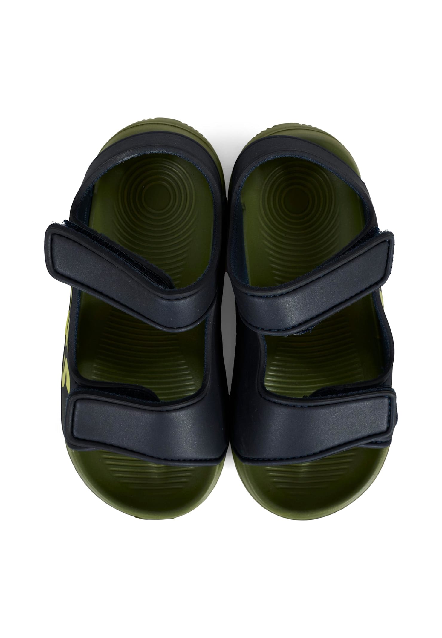 Hugo Boss Blue Sandals For Baby Boy And Boy With Logo In Blue