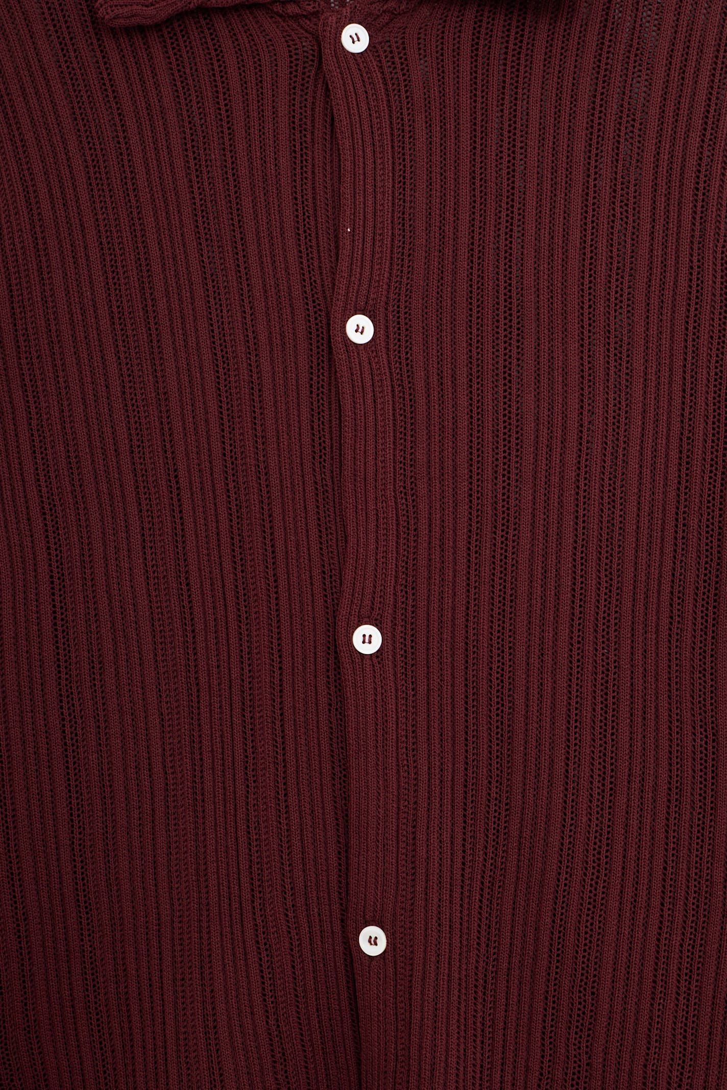 Séfr Jacques Shirt In Burgundy