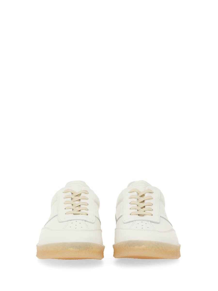 Shop Mm6 Maison Margiela Sneaker 6 Court In White