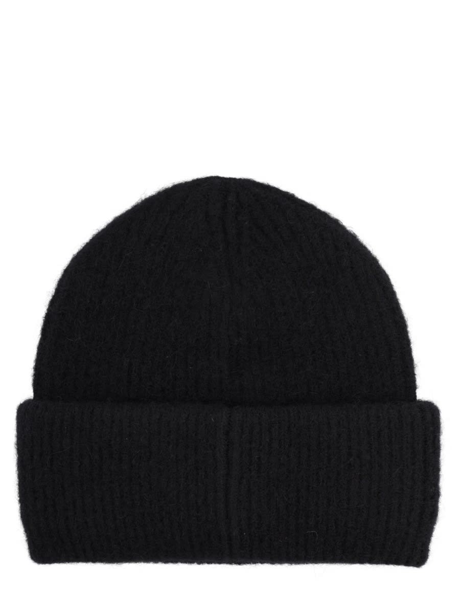 Rotate Birger Christensen Wool Cap In Black