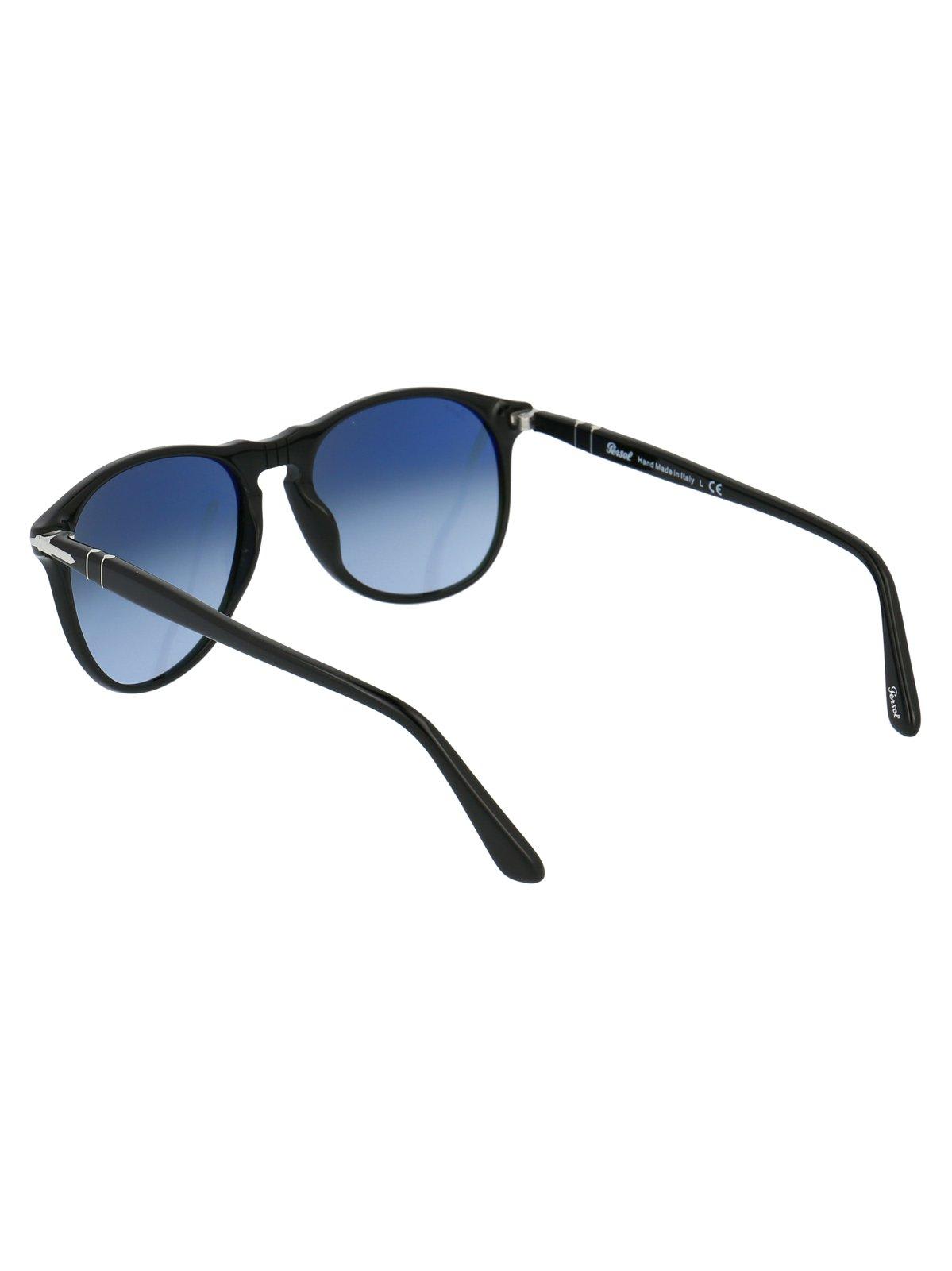 Persol Round Frame Sunglasses In 95/q8