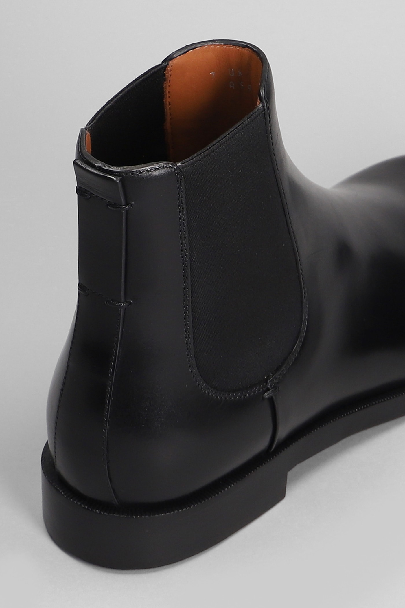 Shop Zegna Torino Ankle Boots In Black Leather