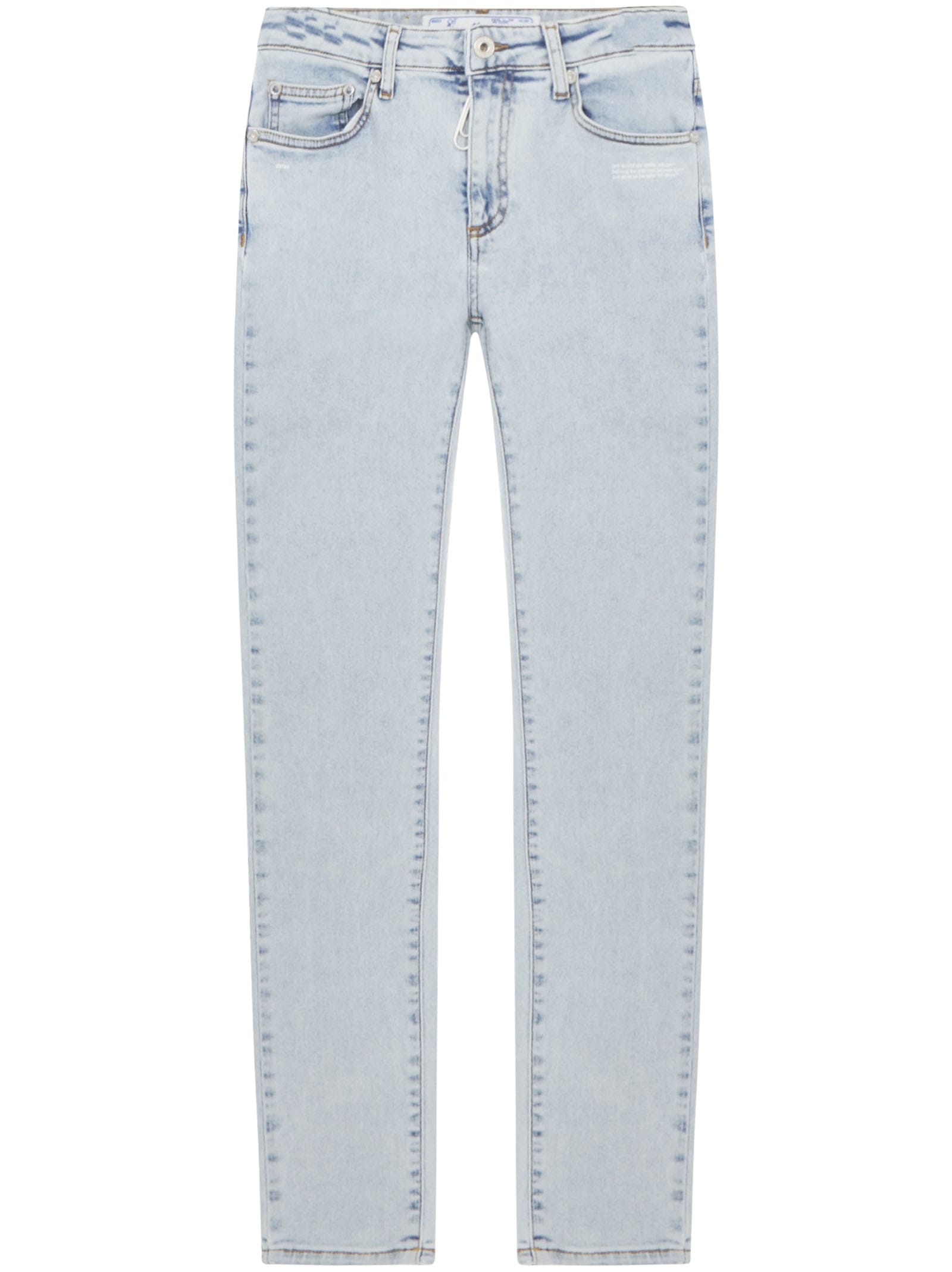 Off-white Jeans In Light Blue