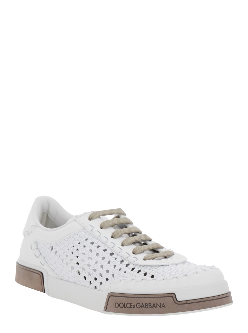 Dolce & Gabbana Mesh Panel Sneakers