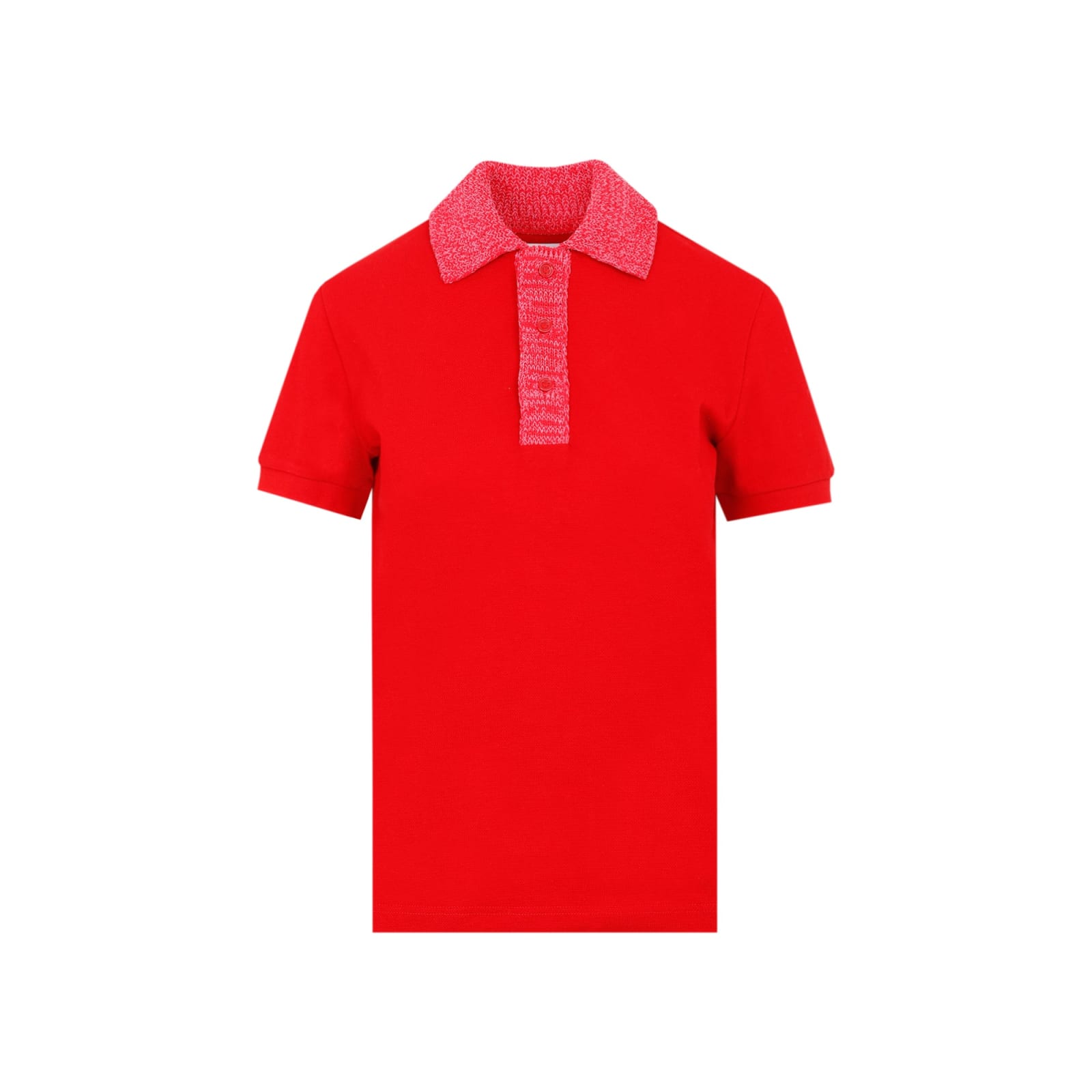 Bottega Veneta Short Sleeved Buttoned Polo Shirt
