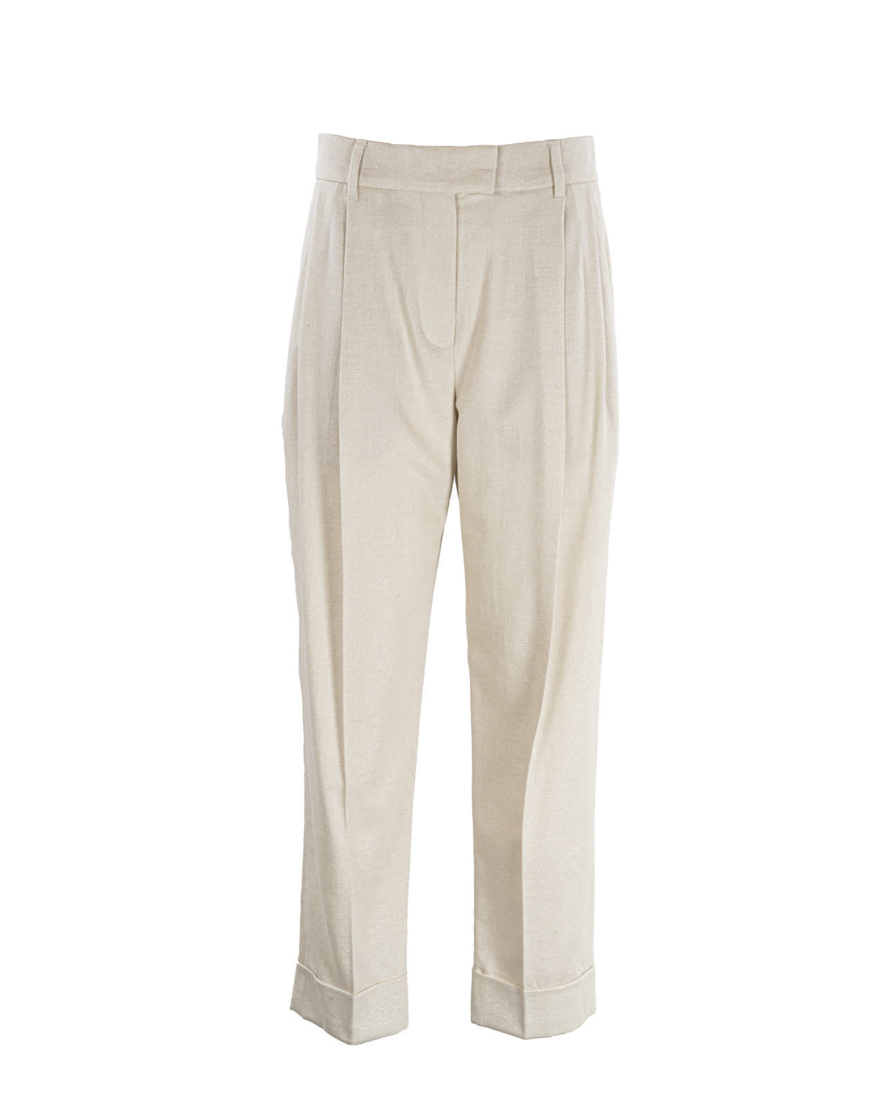 Brunello Cucinelli Baggy cotton trousers