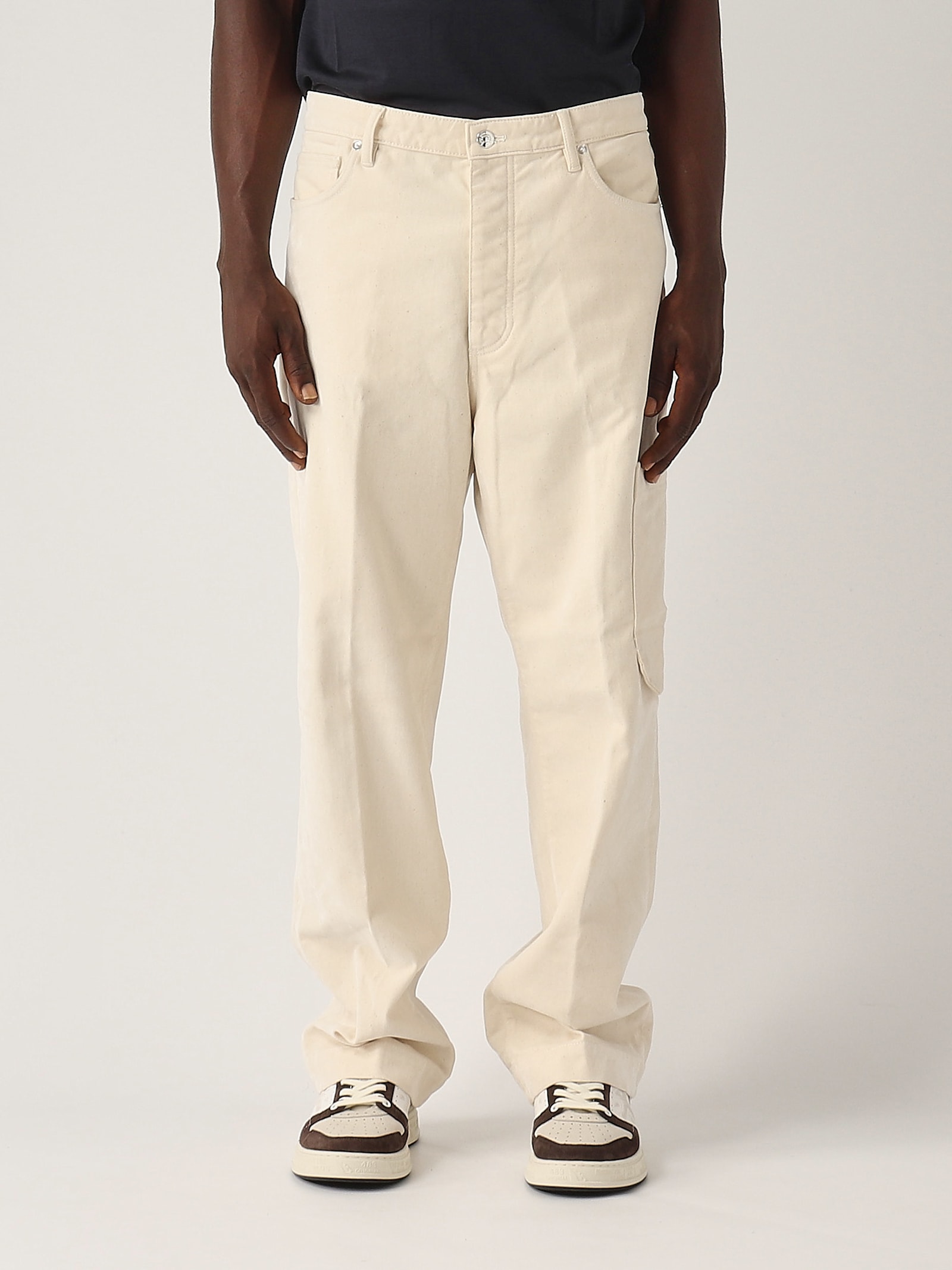 Nine In The Morning Pantalone 5 Tasche Trousers In Pattern