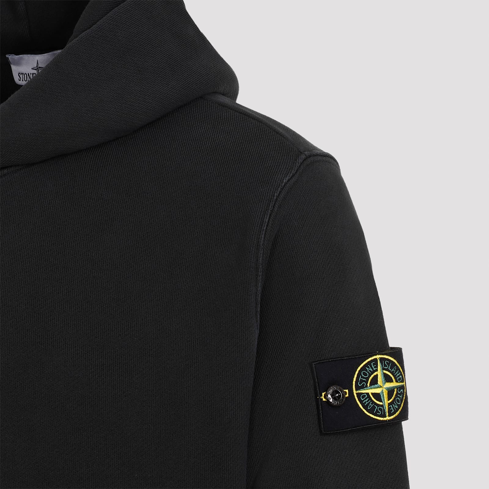 Shop Stone Island Sweatshirt In Black