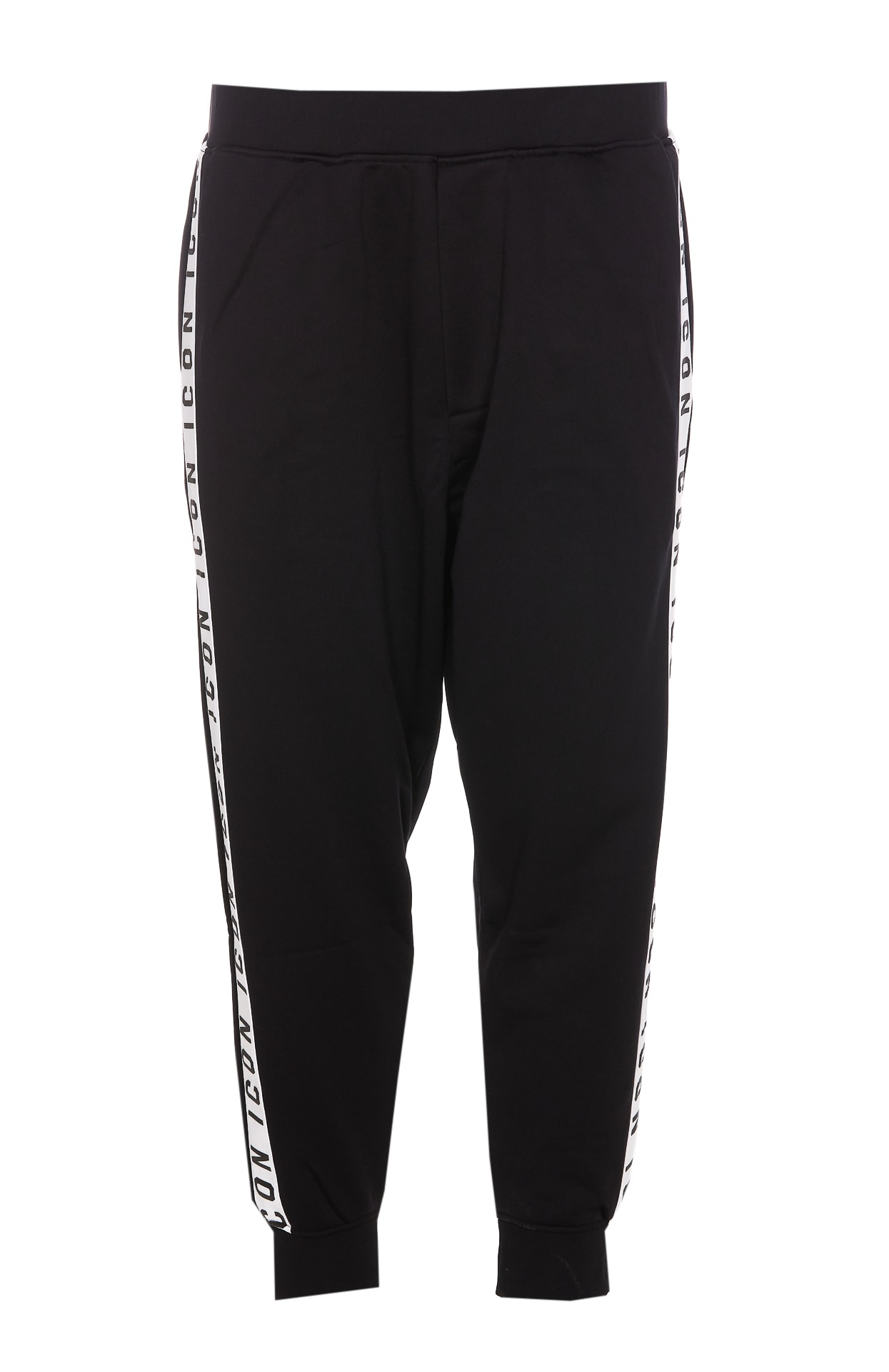 Dsquared2 Be Icon Track Pants In Black