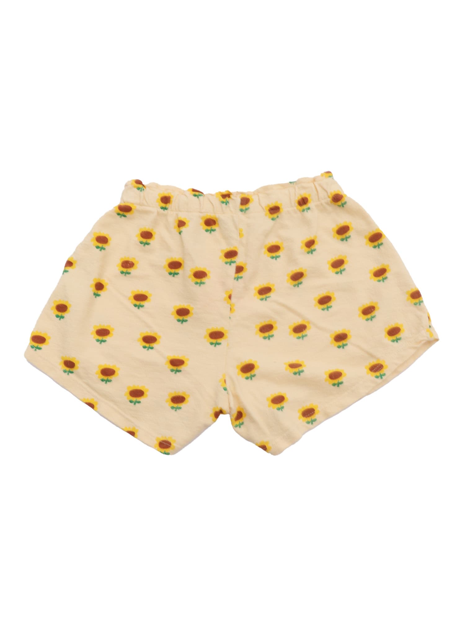 Bobo Choses Printed Cotton Shorts In White