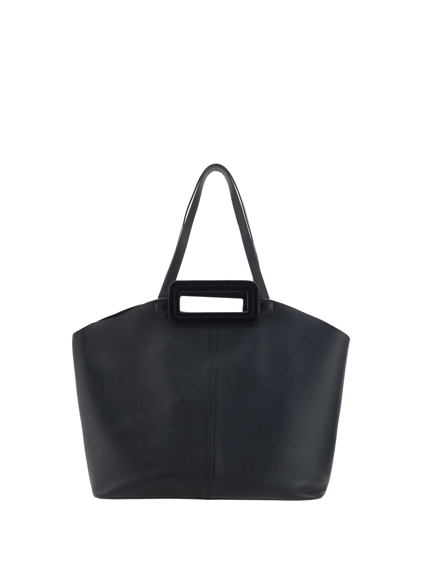 Shop Staud Grande Shoulder Bag In Black