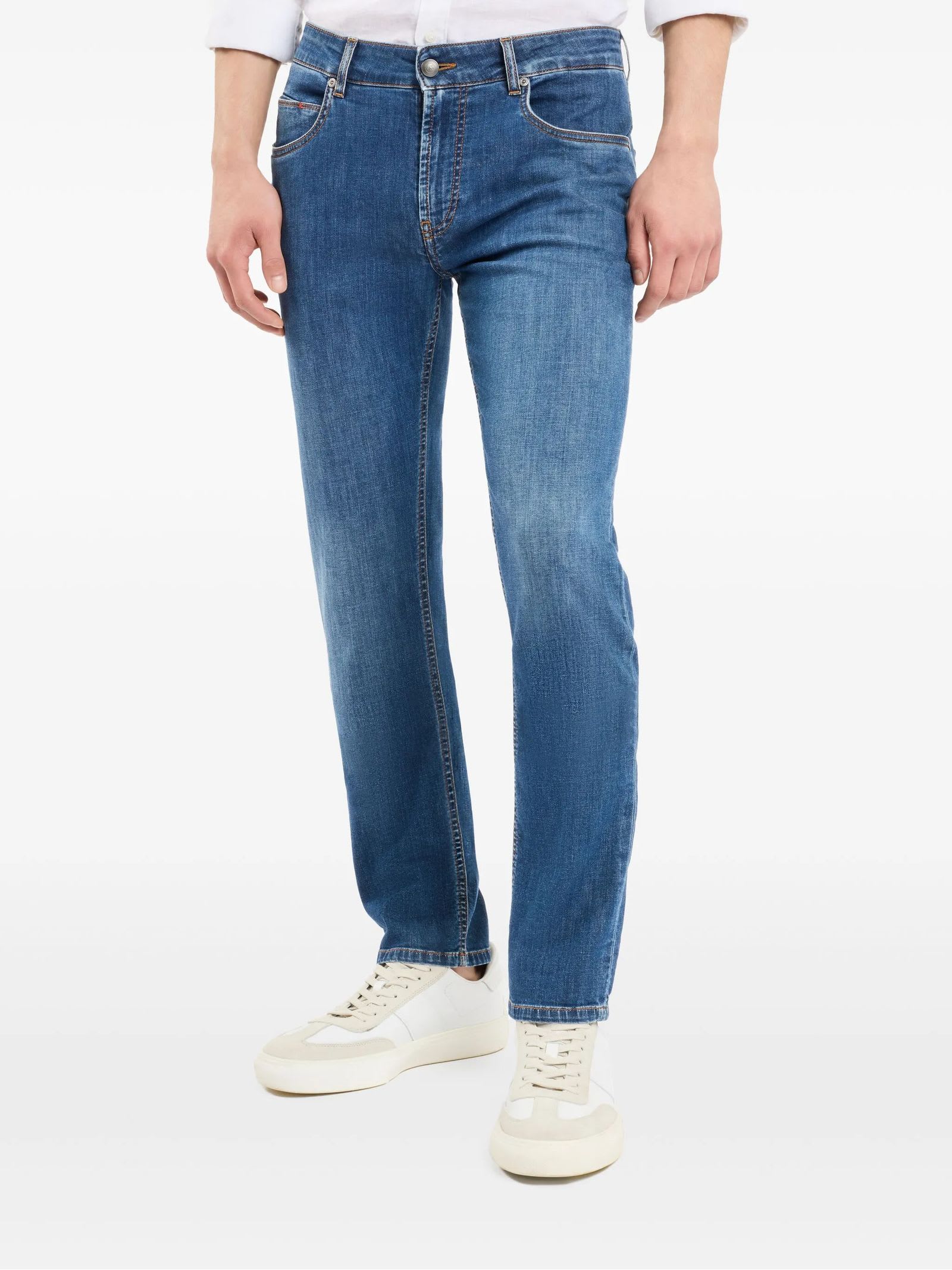 Fay Cotton Denim Jeans