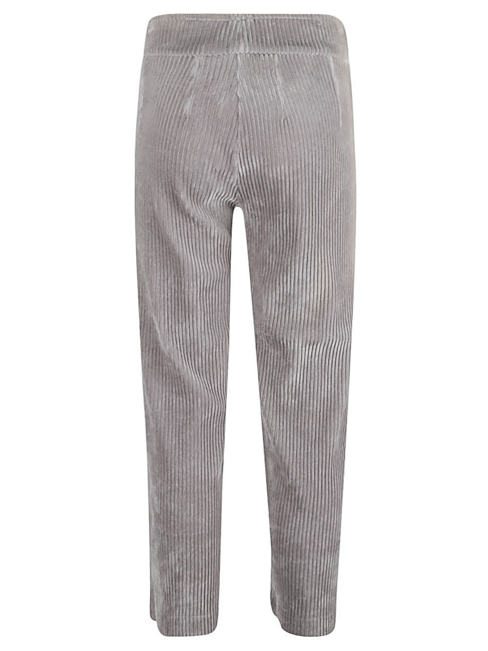 Avenue Montaigne Corduroy Cropped Trousers In Multi