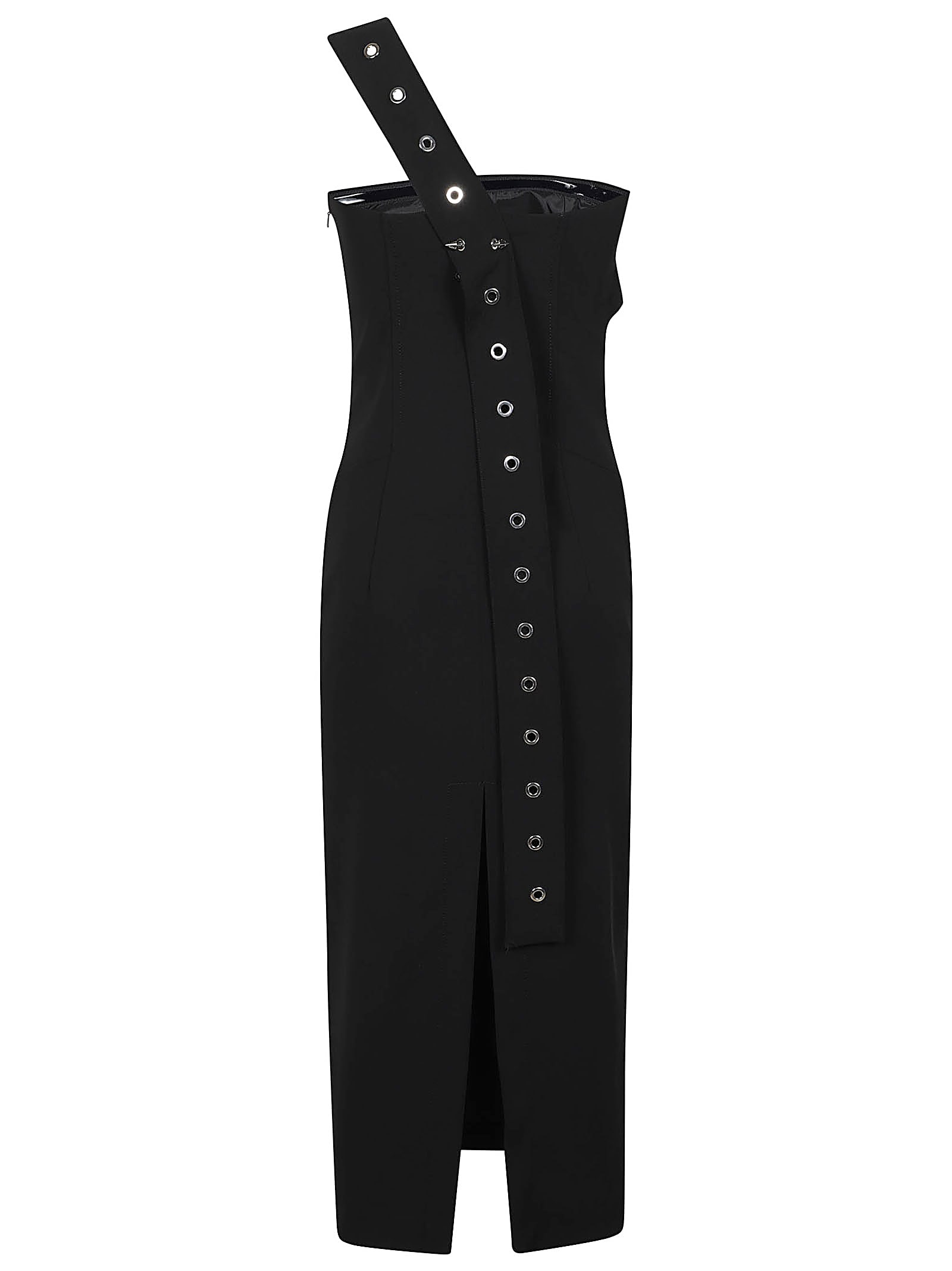 Shop Patrizia Pepe Dress In Nero