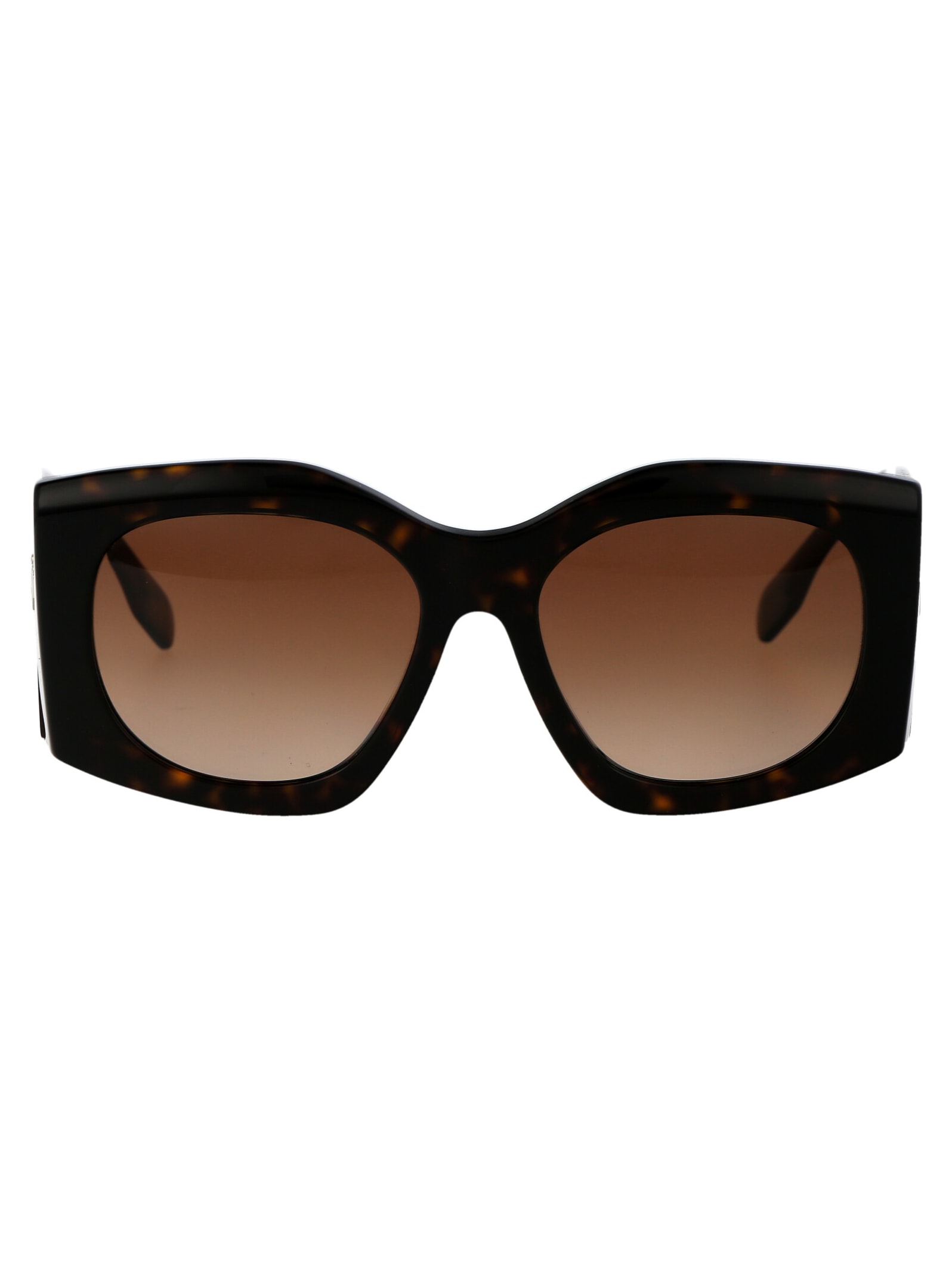 Shop Burberry Eyewear Madeline Sunglasses In 300213 Dark Havana