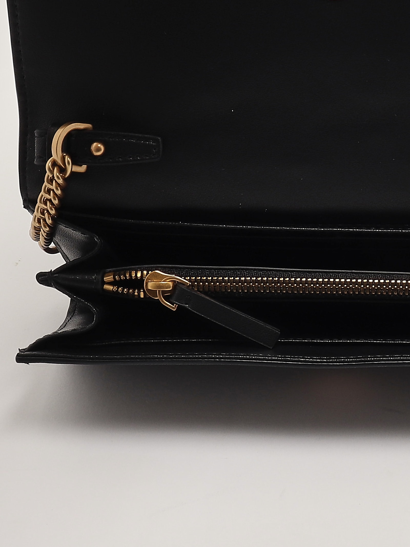 Shop Pinko Love Tiny Birds Wallet Wallet In Nero