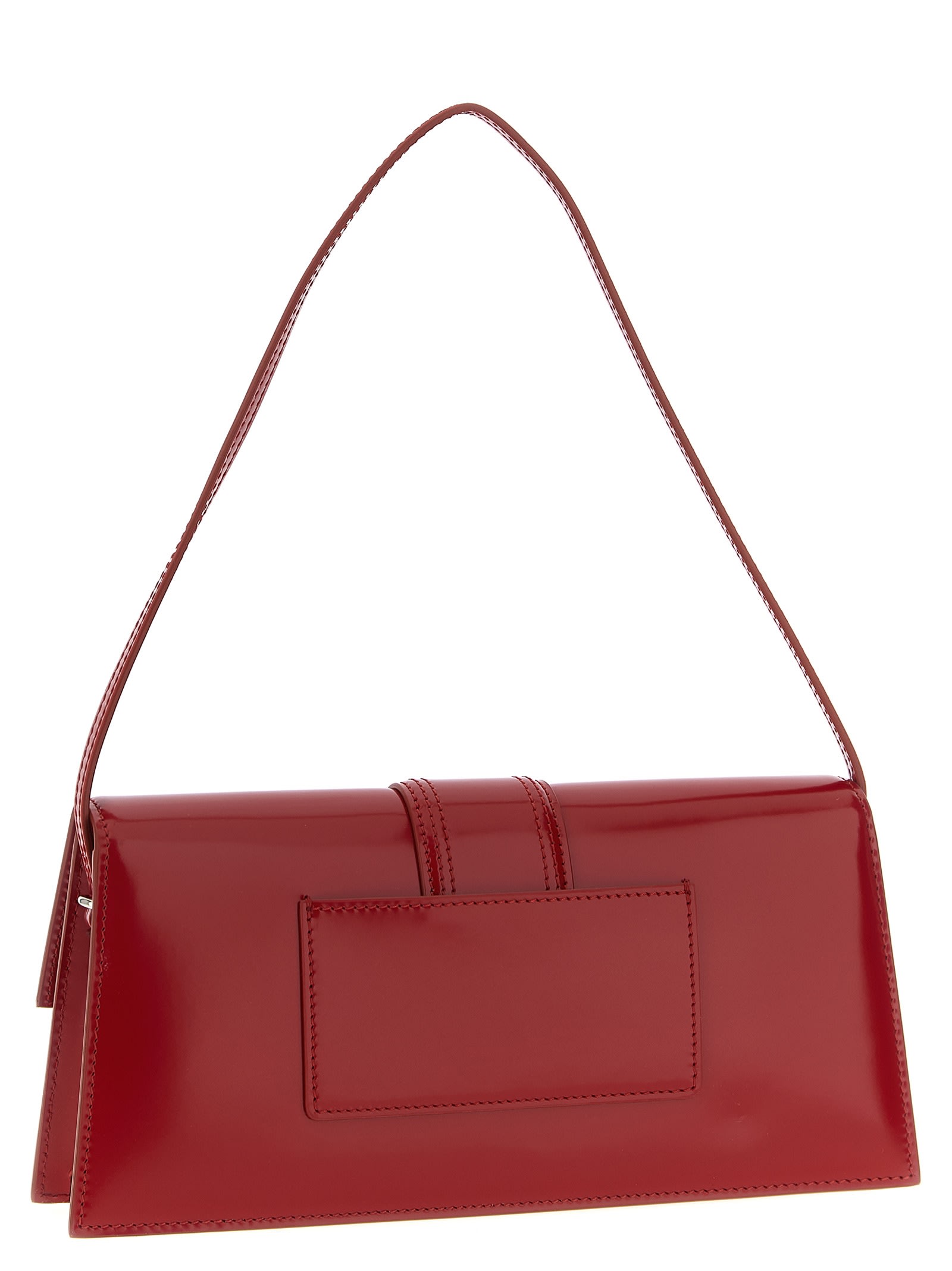 Jacquemus Le Bambino Long Shoulder Bag In Red