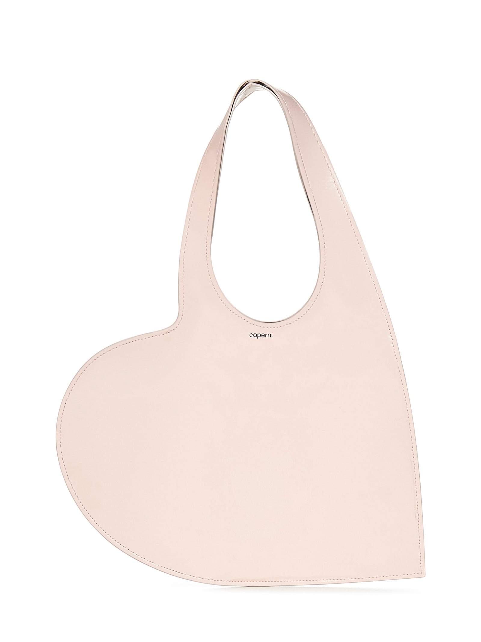 Shop Coperni Heart Tote In Pink