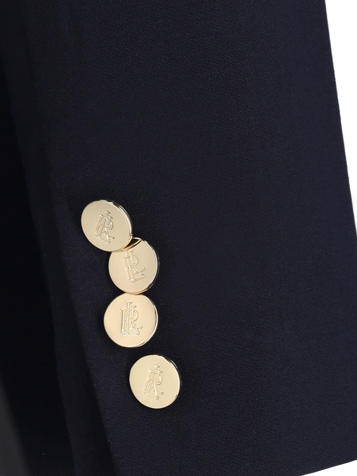 Ralph Lauren Double-breasted Blazer In Blue