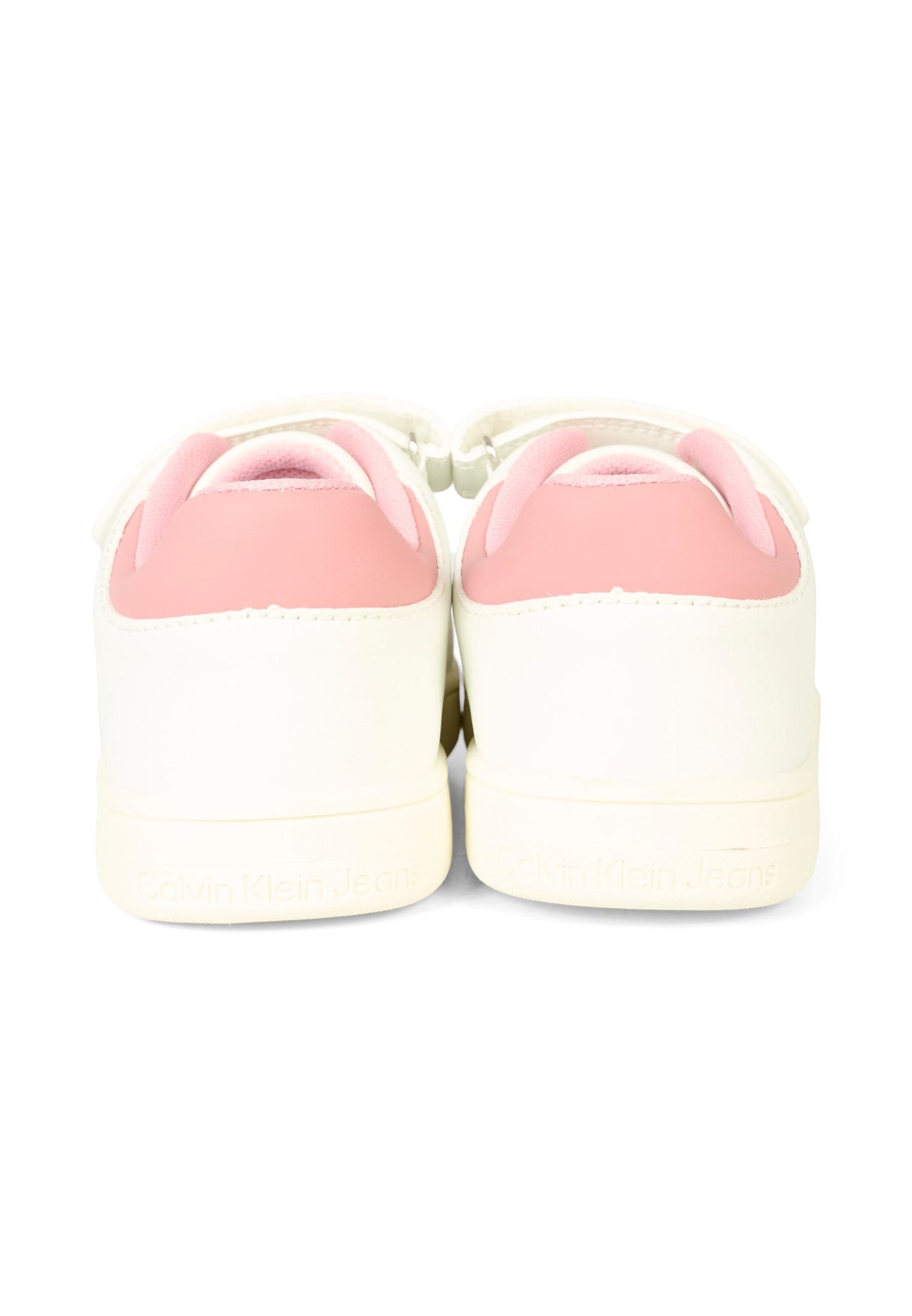 Calvin Klein Logo Sneakers In White