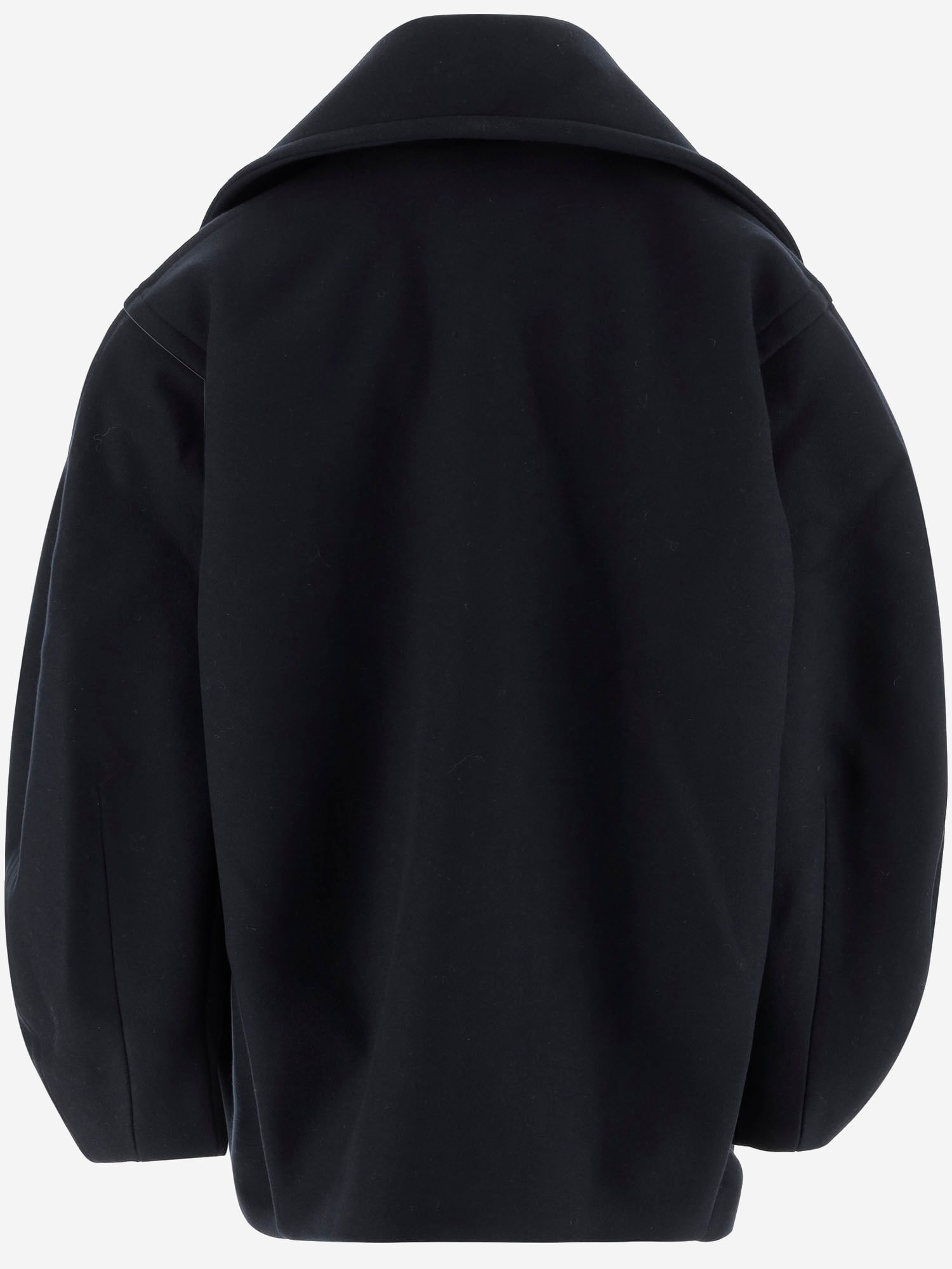Jacquemus Double-breasted Jacket In Virgin Wool In Blue