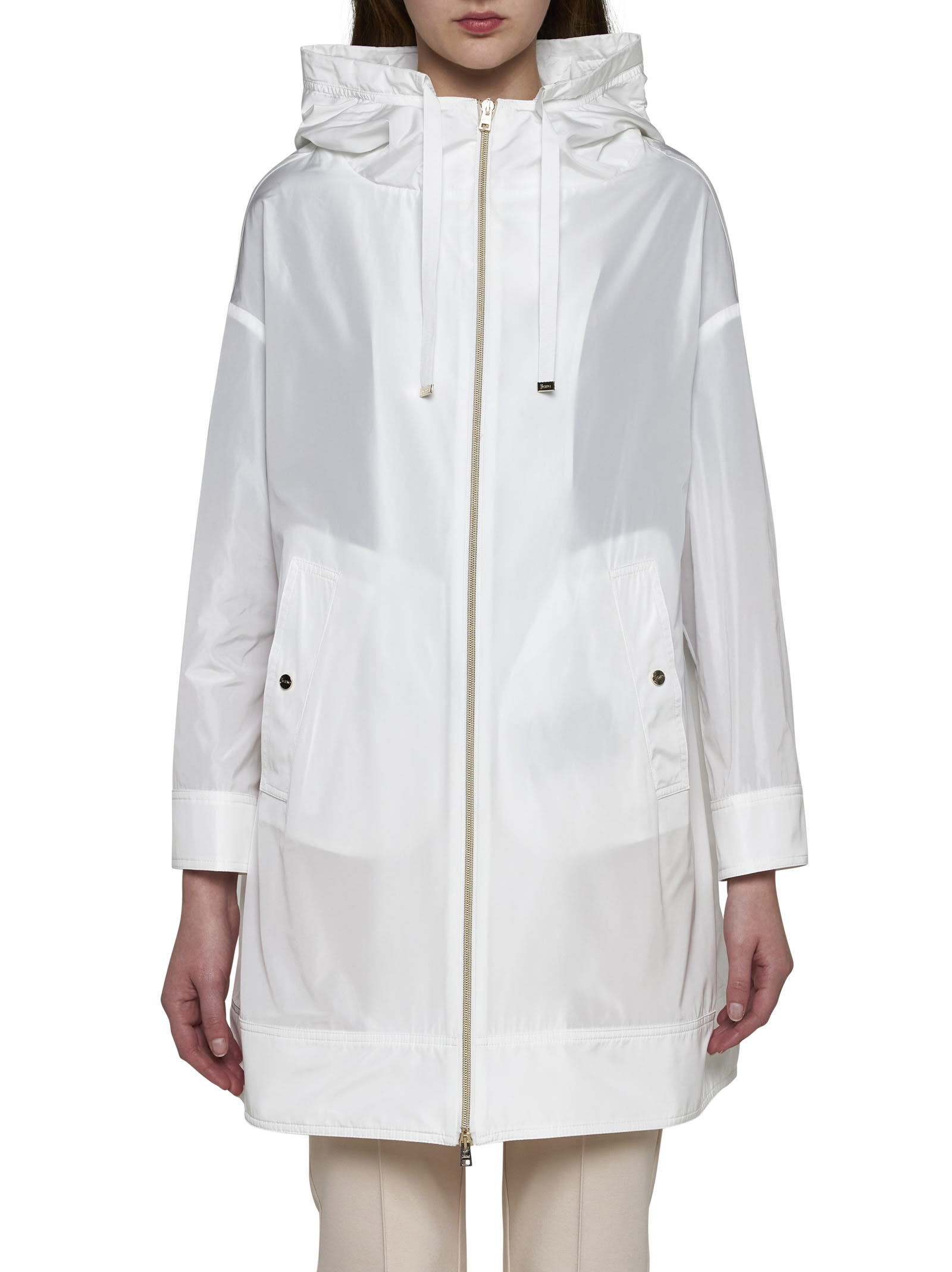 Shop Herno Jacket In White