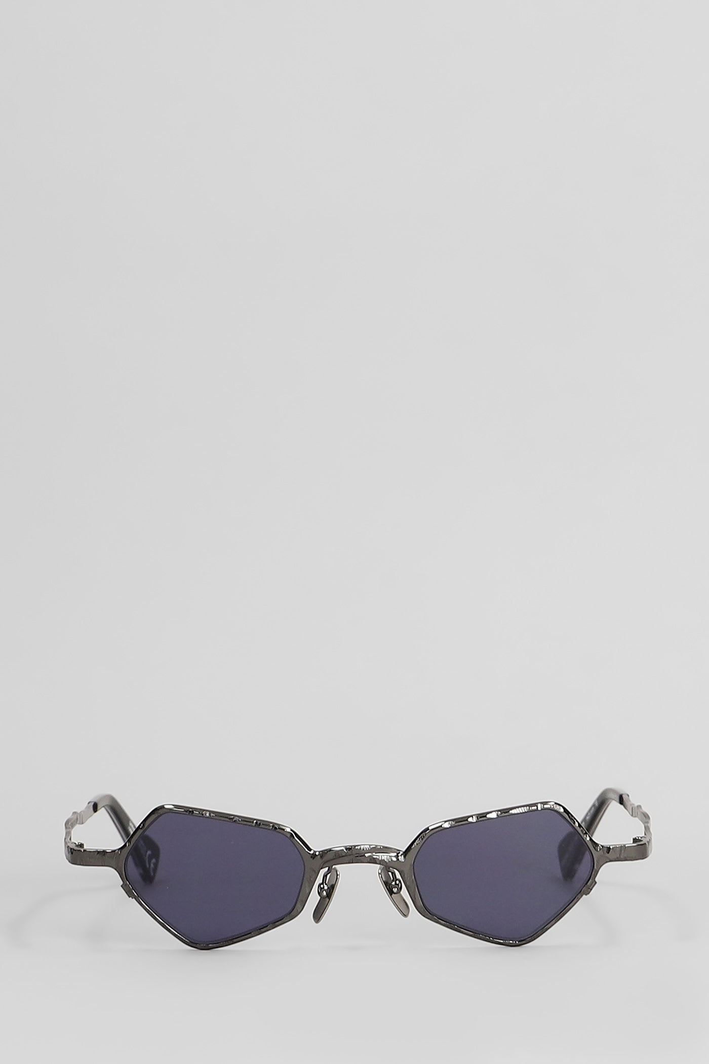 Kuboraum Z25 Sunglasses In Viola Metal Alloy In Blue