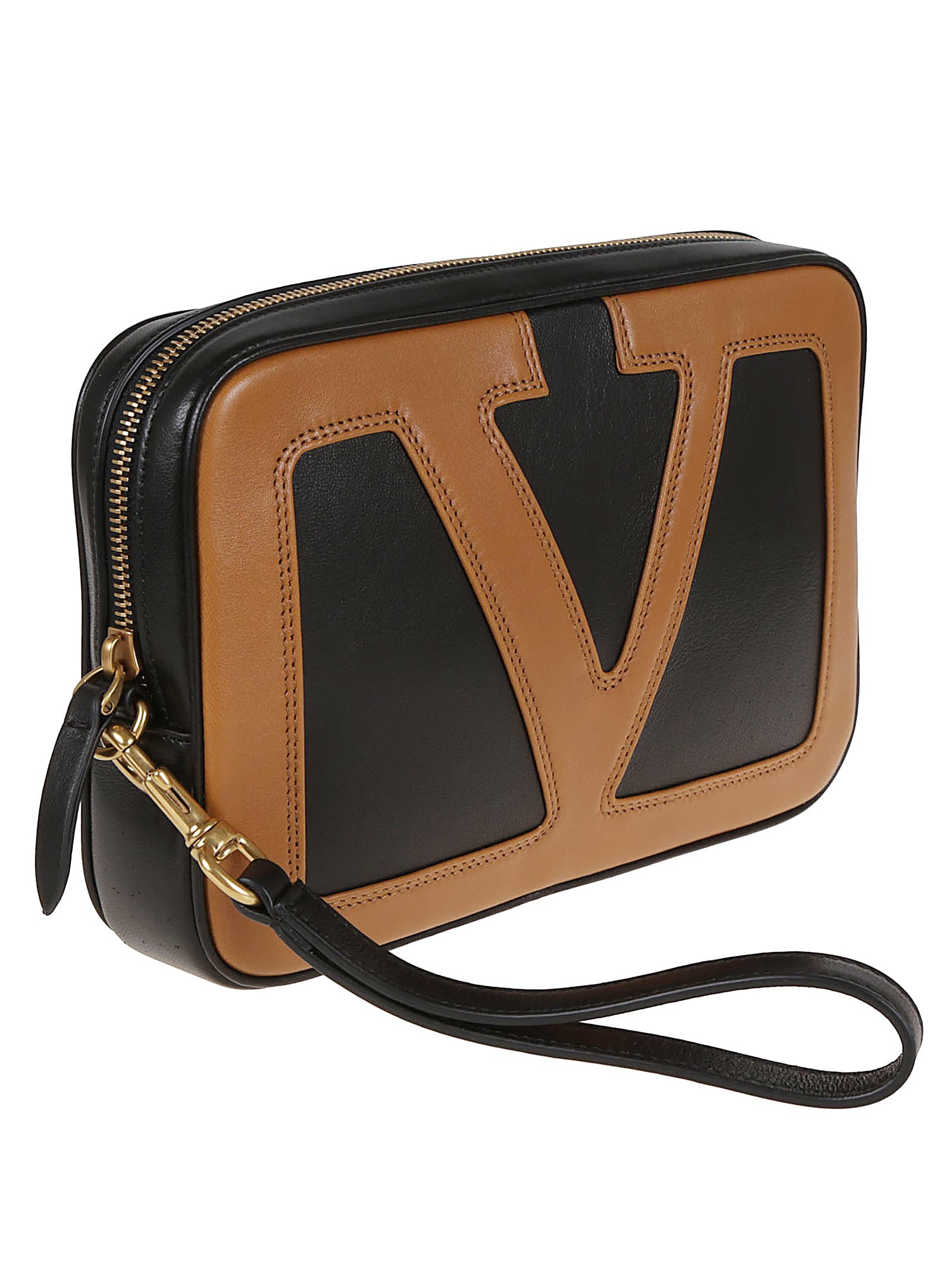 Valentino Garavani Pouch Viva Superstar In Nappa In Black
