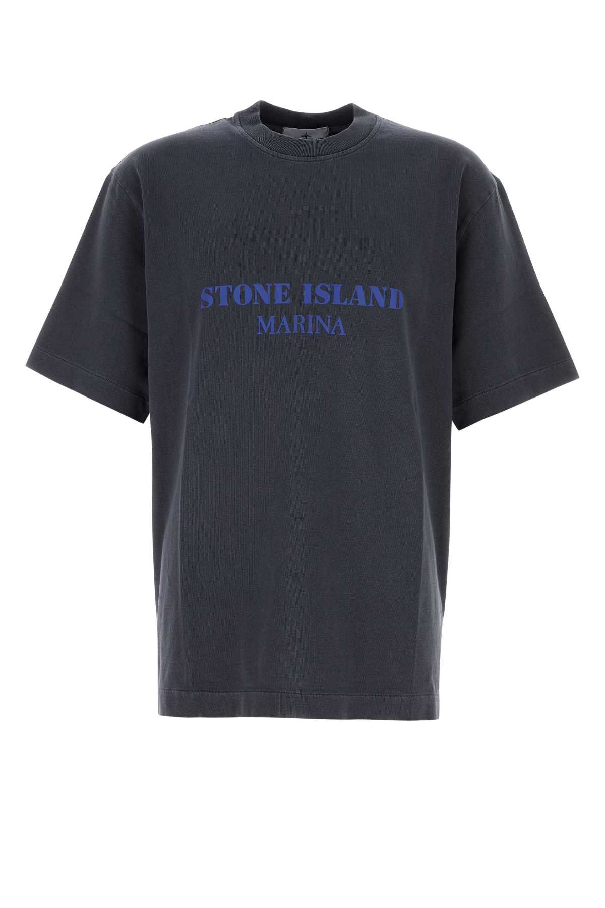 Navy Blue Cotton T-shirt