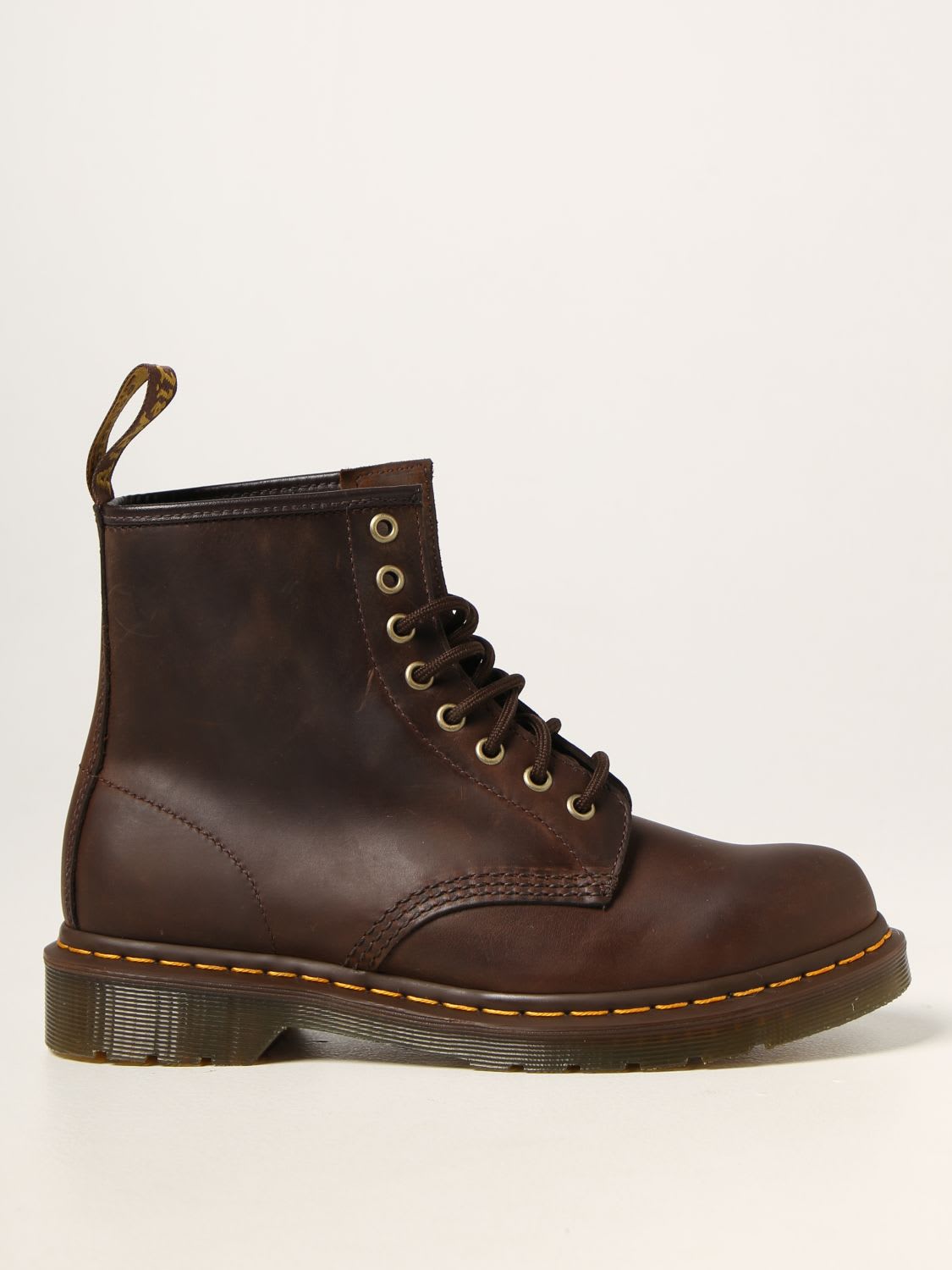 Dr. Martens Flat Booties Dr. Martens 1460 Gaucho Boots In Crazy Horse Leather