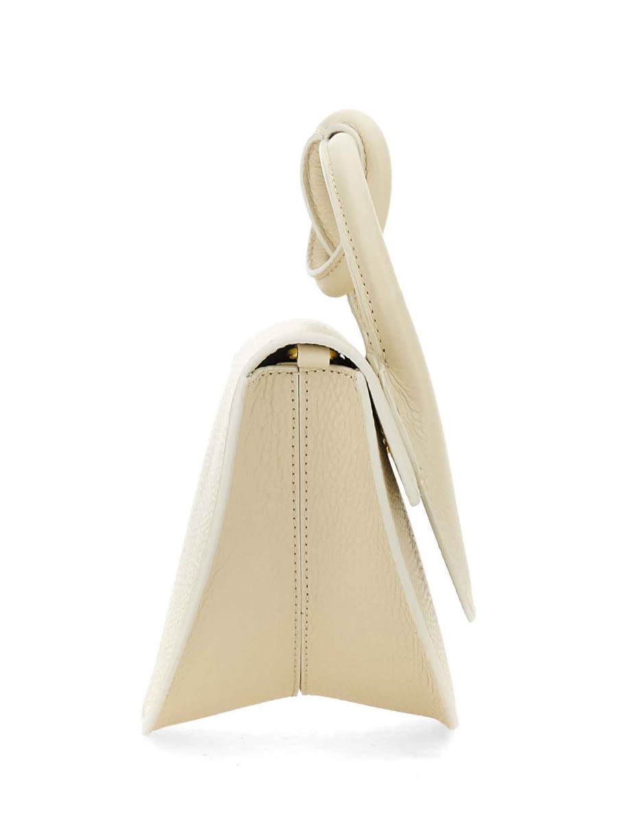 Yuzefi Pretzel Tote Bag In Ivory