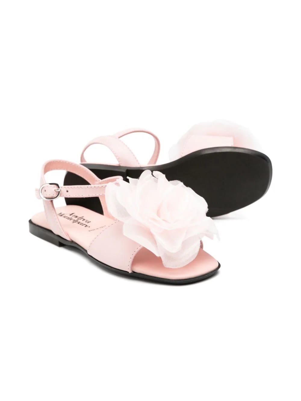 Shop Andrea Montelpare Sandal With Applications In Pink