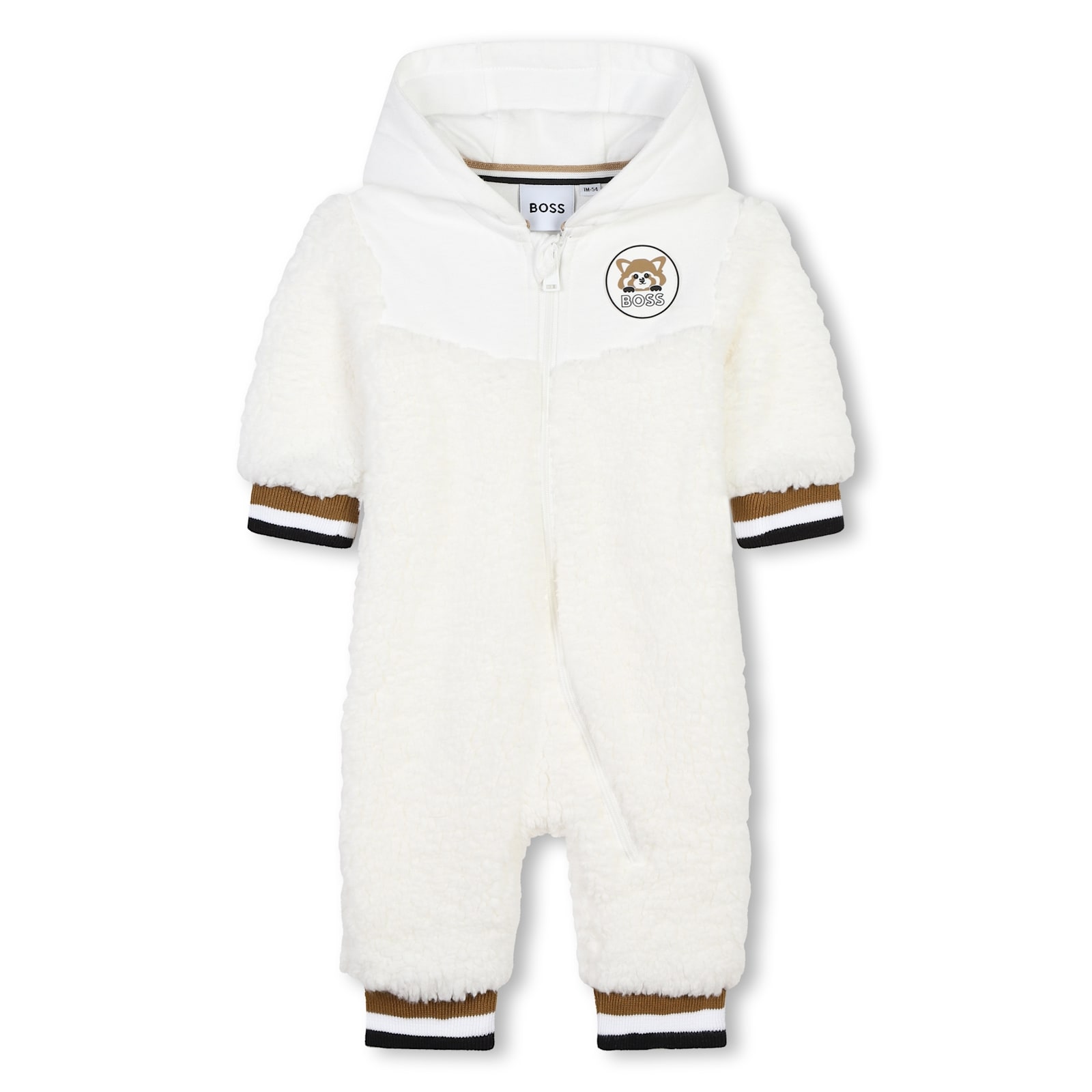 Hugo Boss Babies' Tutina Con Logo In White