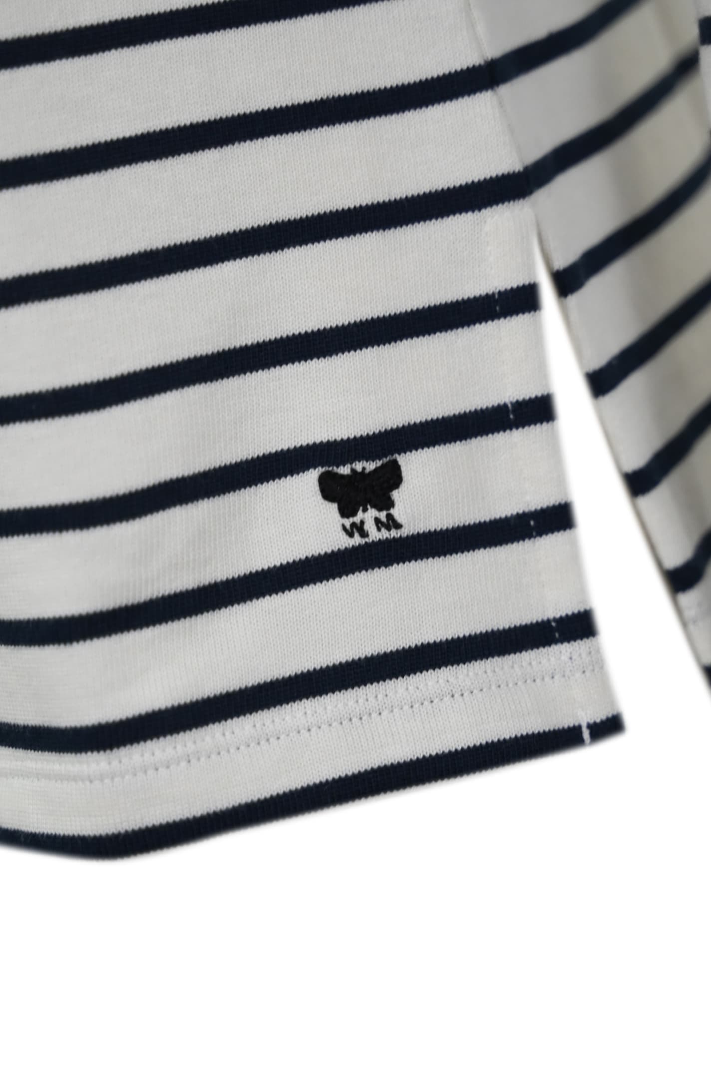 Shop Weekend Max Mara Erasmo Striped Cotton Sweater In F.do Avorio