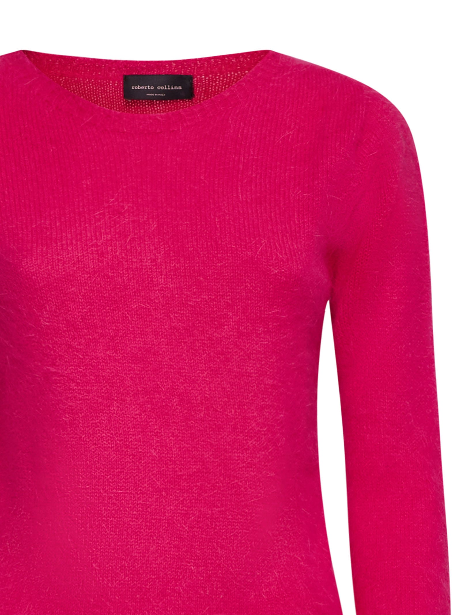 Shop Roberto Collina Sweater In Fuchsia