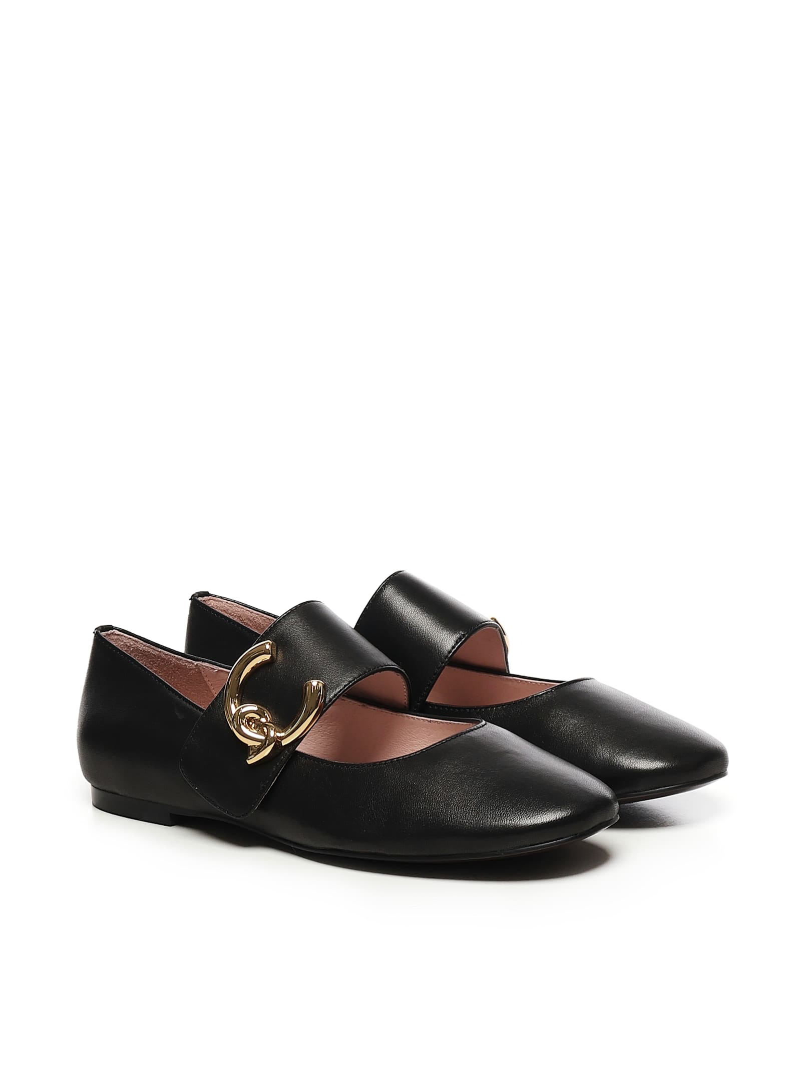 Coccinelle C-me Smooth Ballet Flats