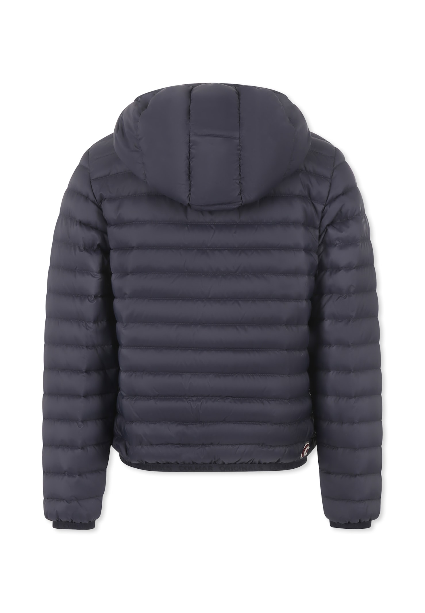Colmar Logo-patch Quilted Jacket In Blue