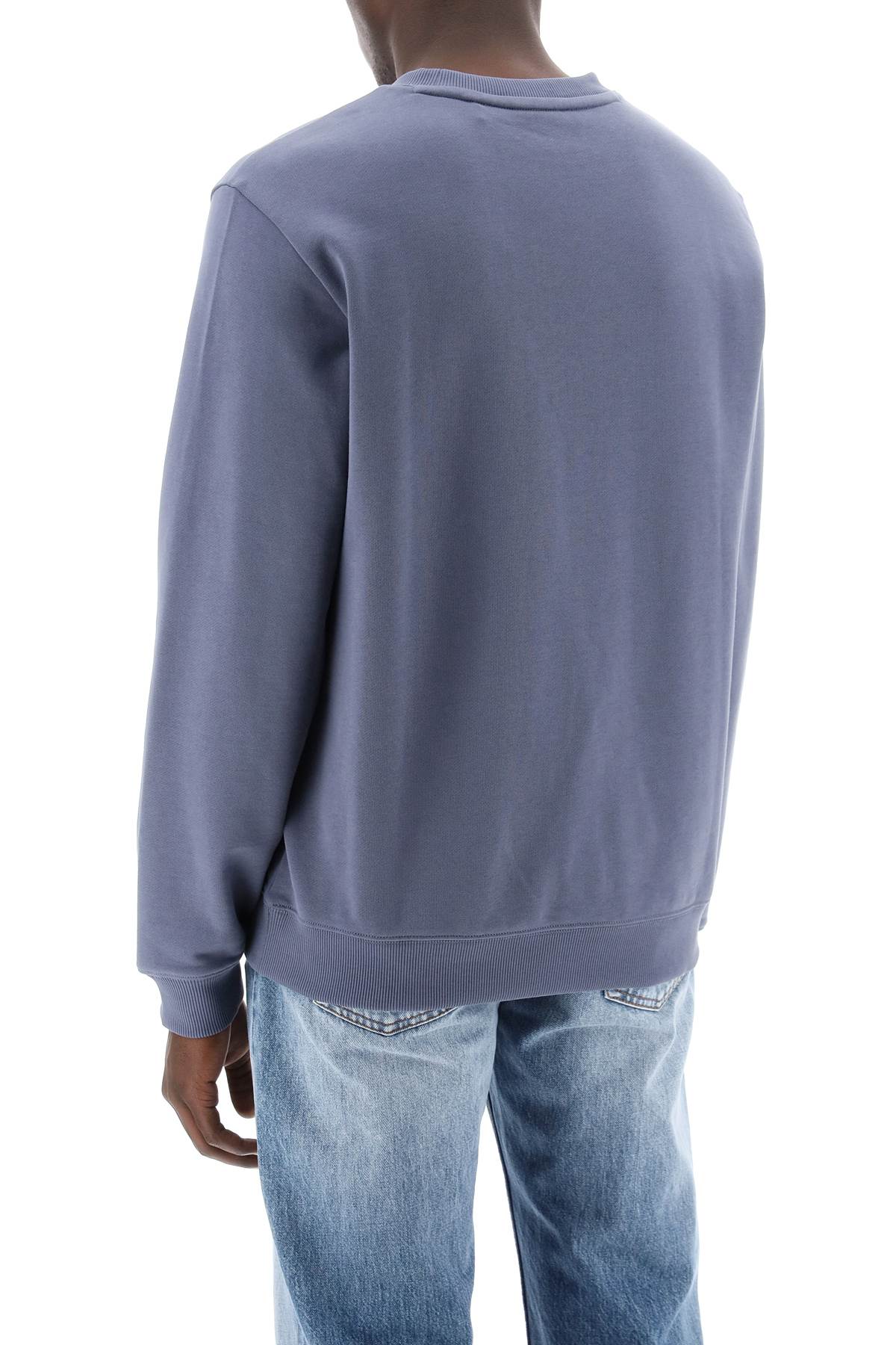 Shop Hugo Boss Diragol Light Sweatshirt In Open Blue (light Blue)