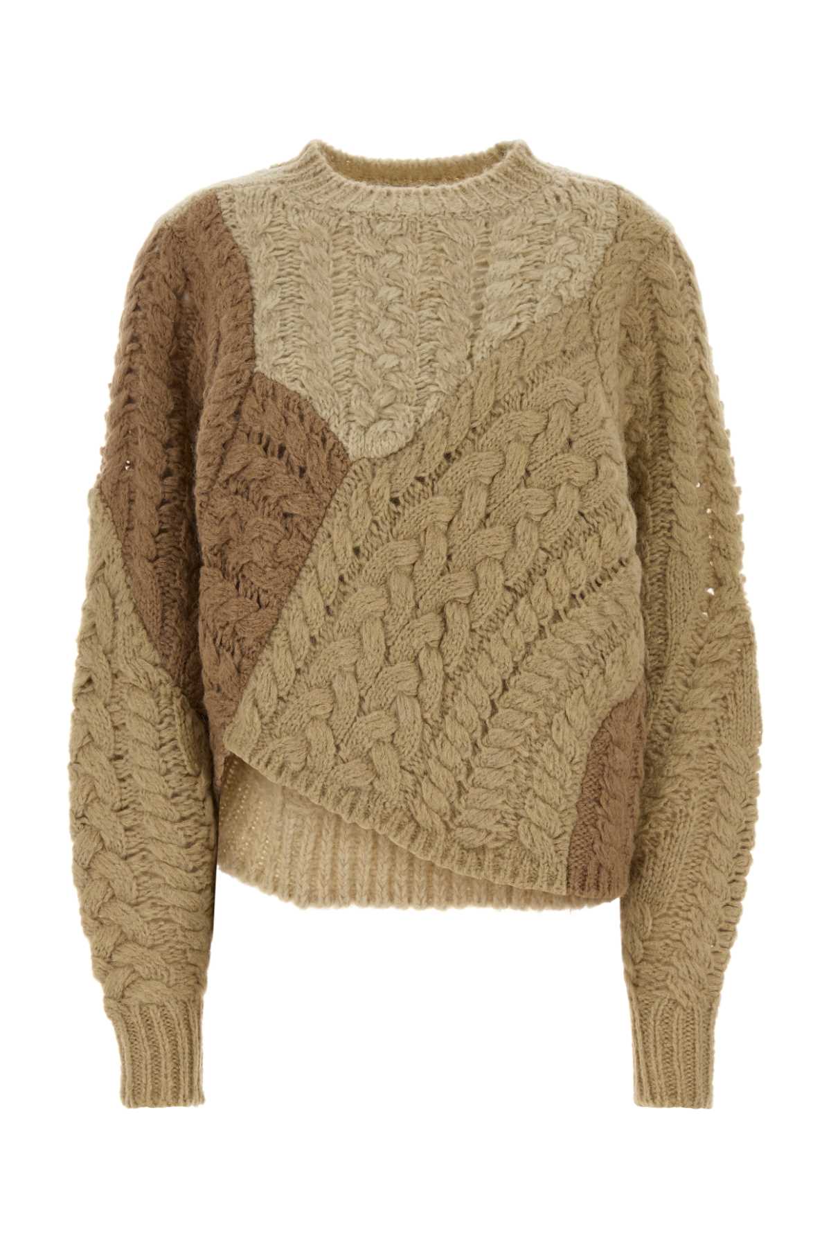 Isabel Marant Étoile Isabel Marant Etoile Multicolor Acrylic Blend Daryl Sweater In Gray