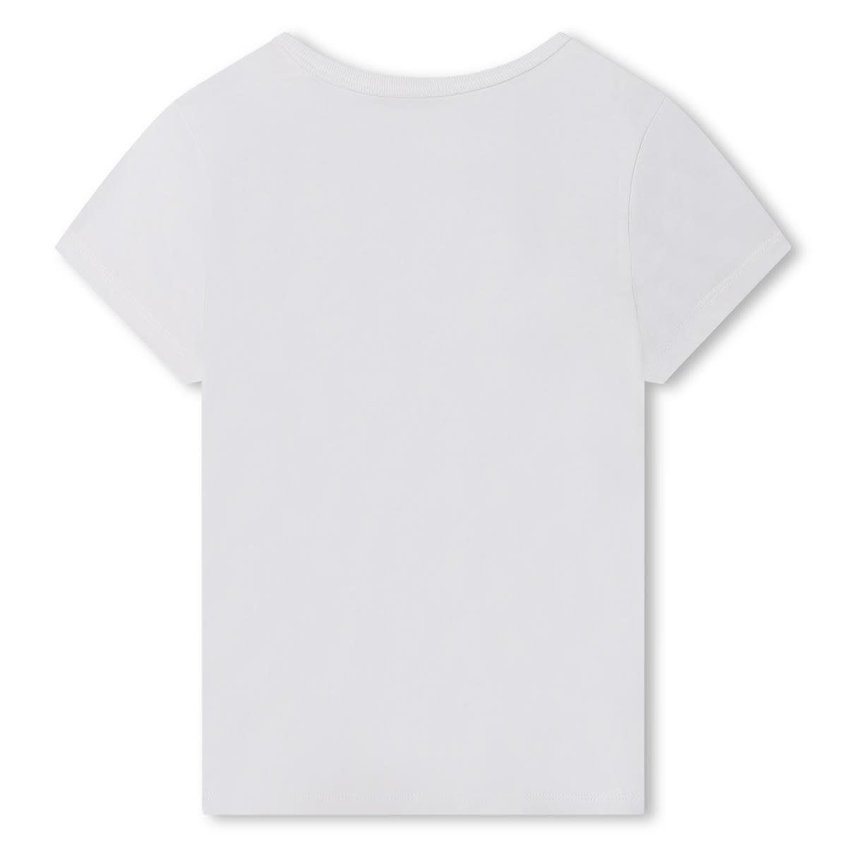 Shop Sonia Rykiel T-shirt With Decoration In White