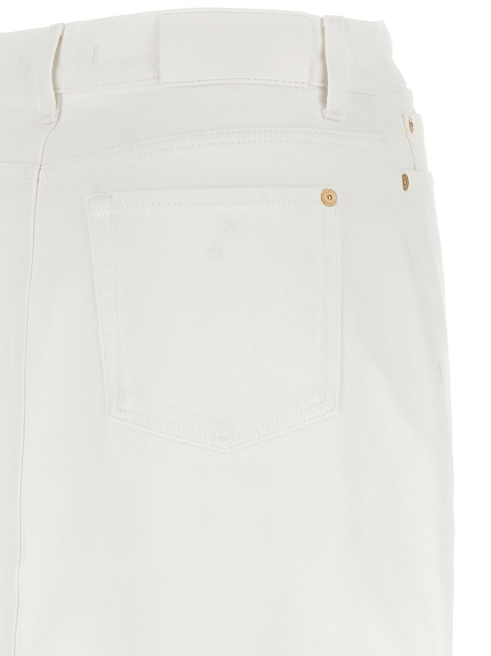 Shop 7 For All Mankind Kellie Skirt In White