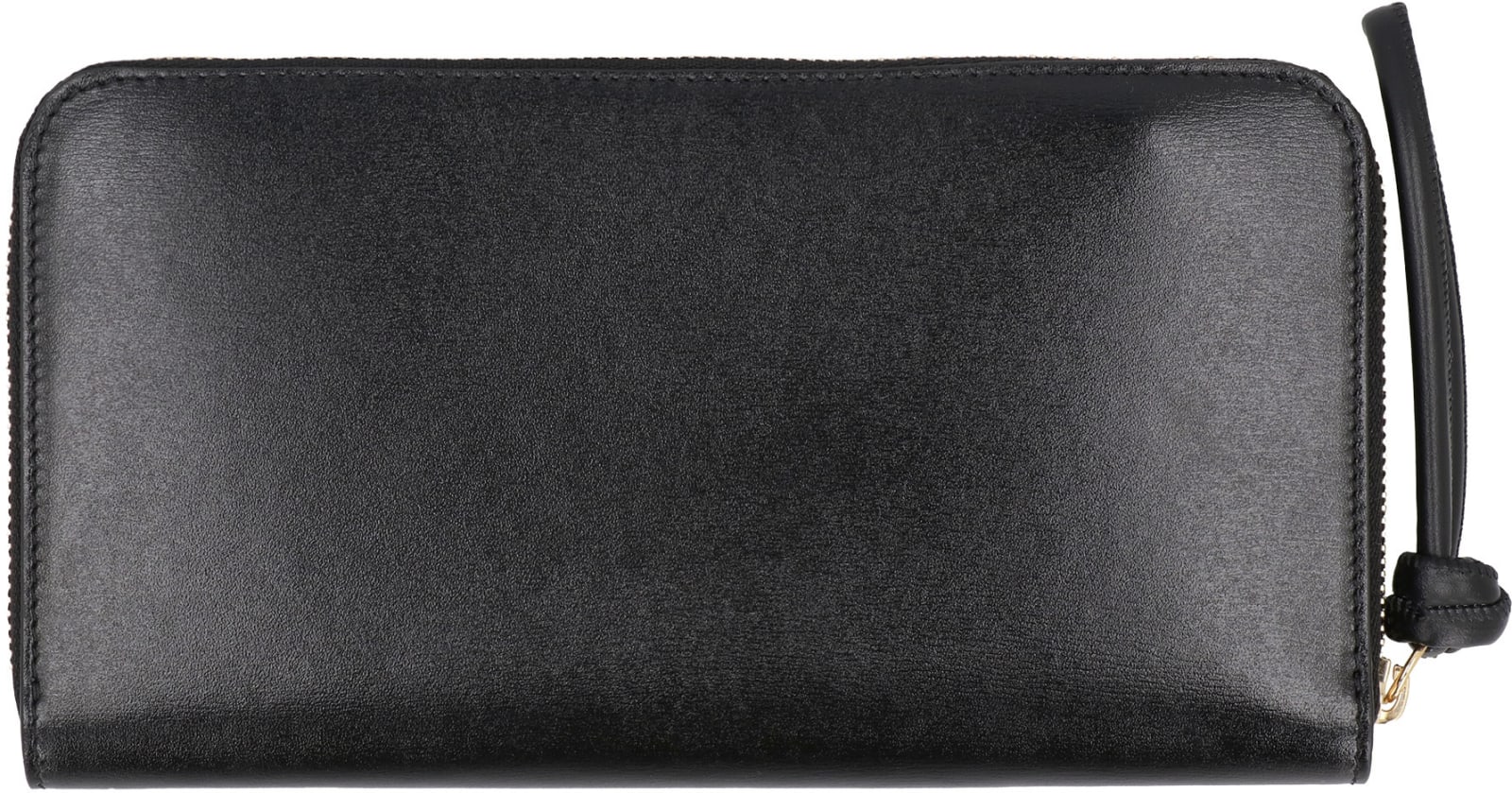 Shop Jil Sander Leather Wallet In Black