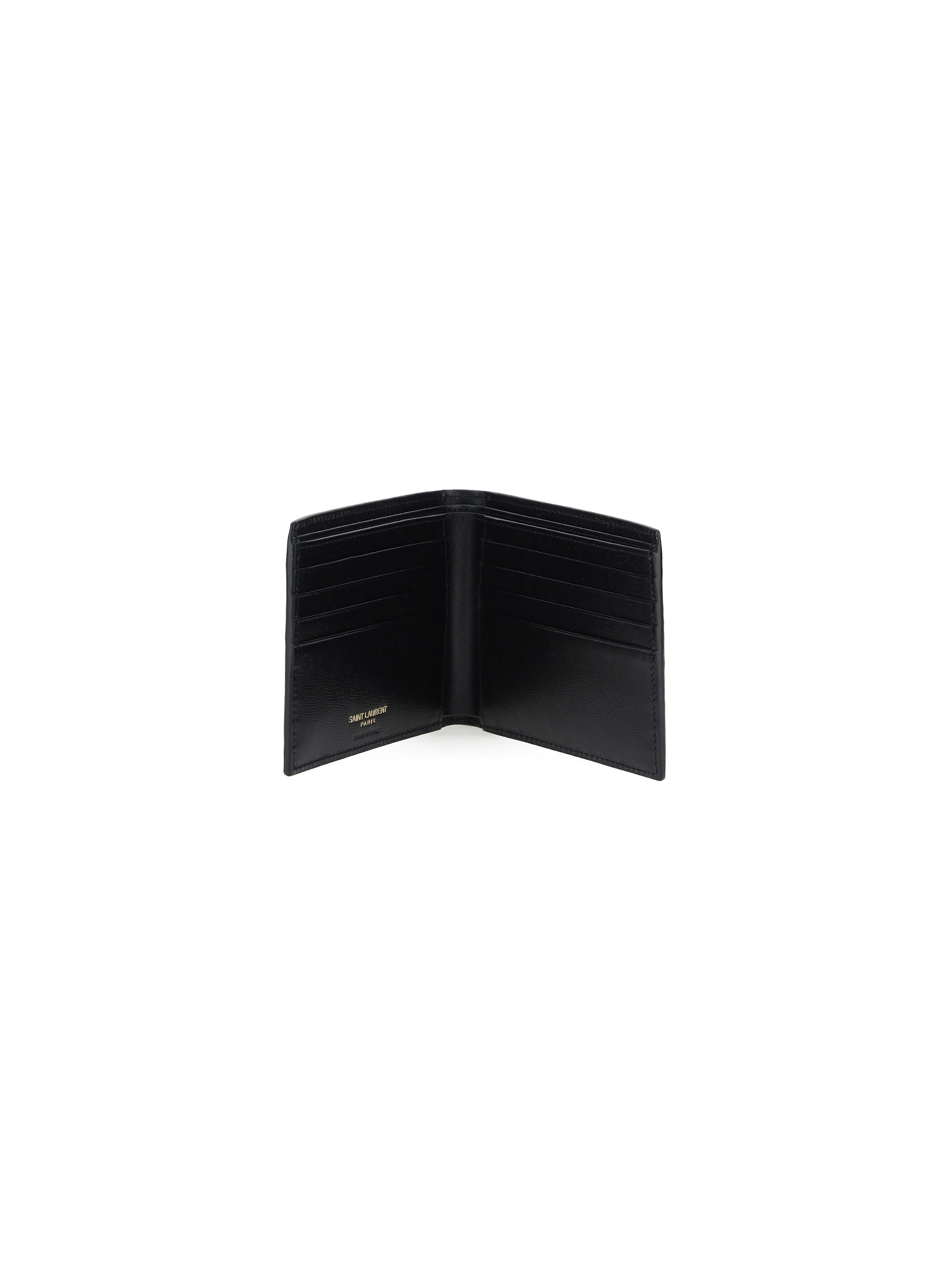 Saint Laurent Wallet In Nero