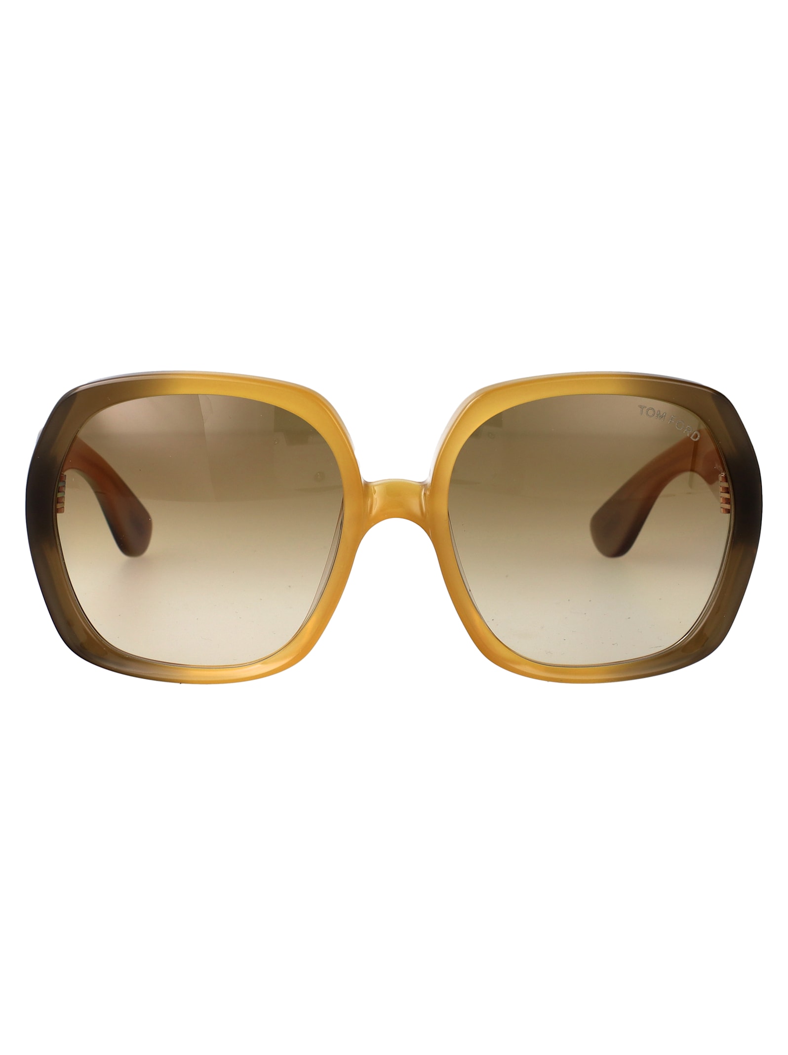 Tom Ford Saffron Sunglasses In Brown